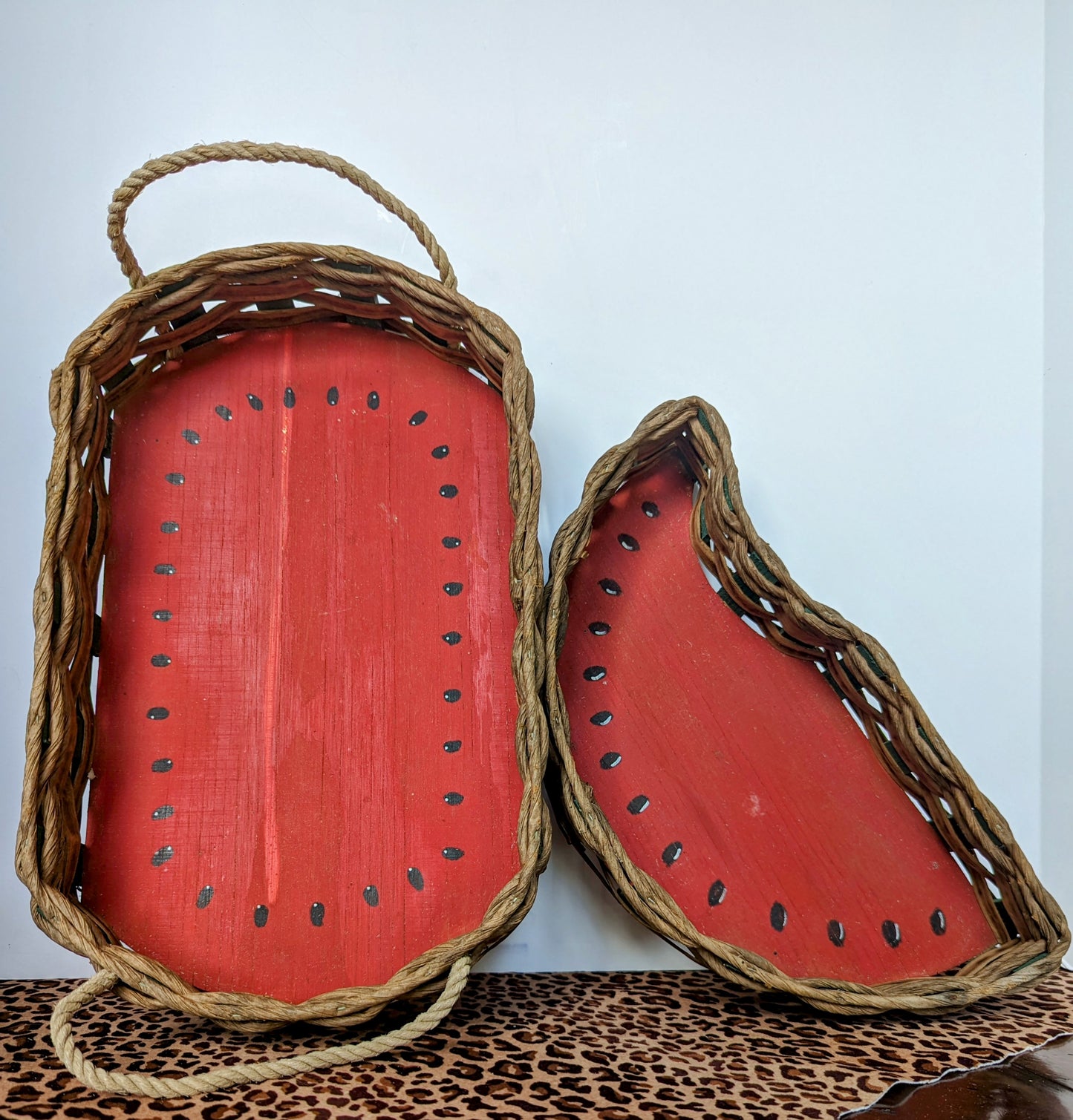 Watermelon Themed Baskets