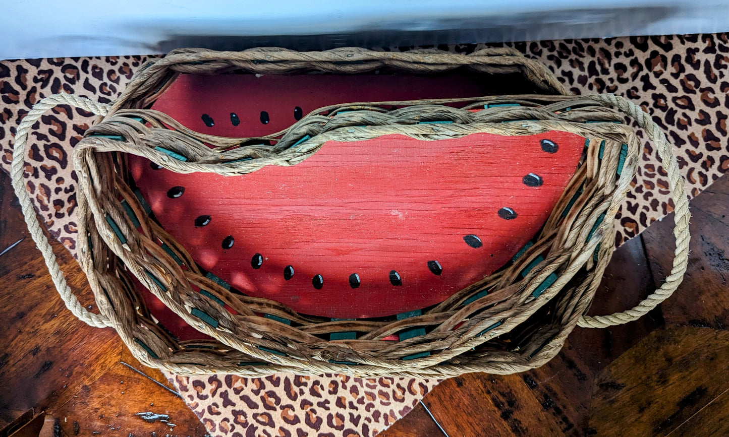 Watermelon Themed Baskets