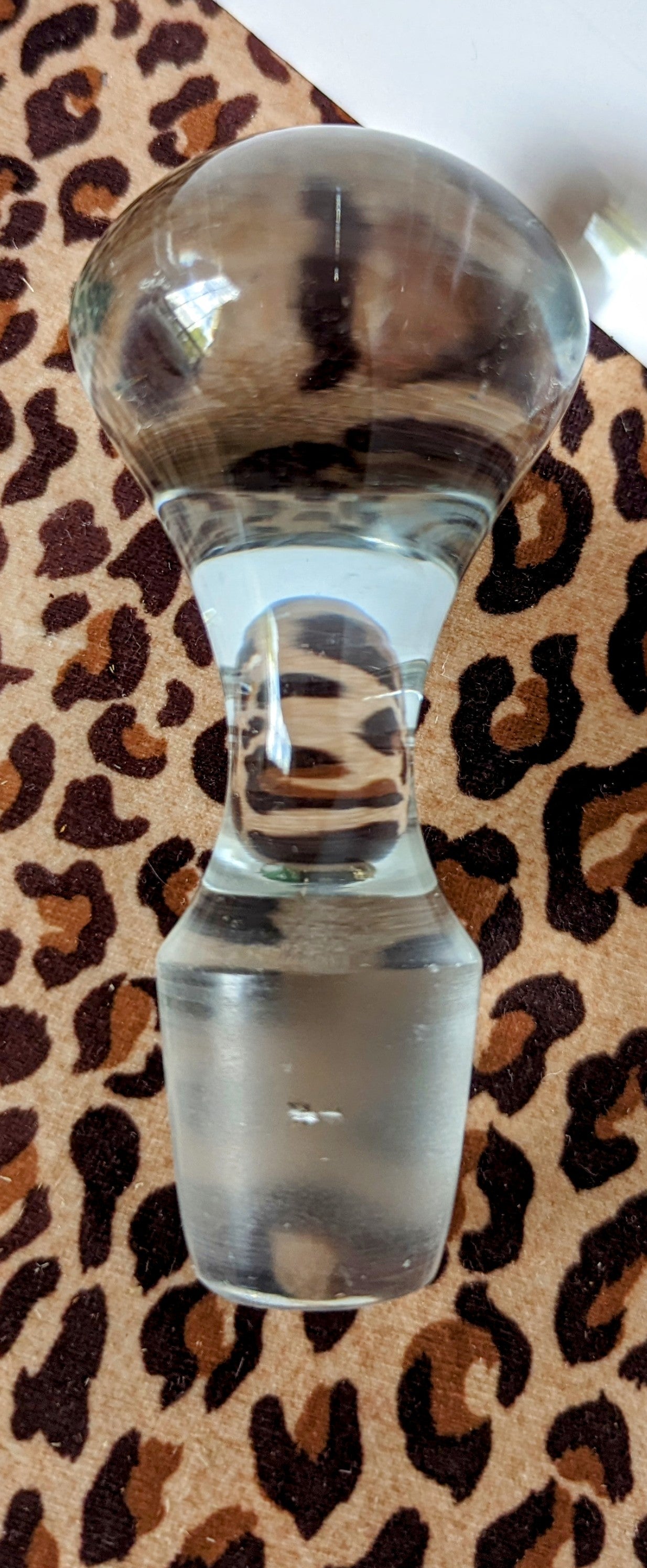 Clear Glass Bottle Stopper