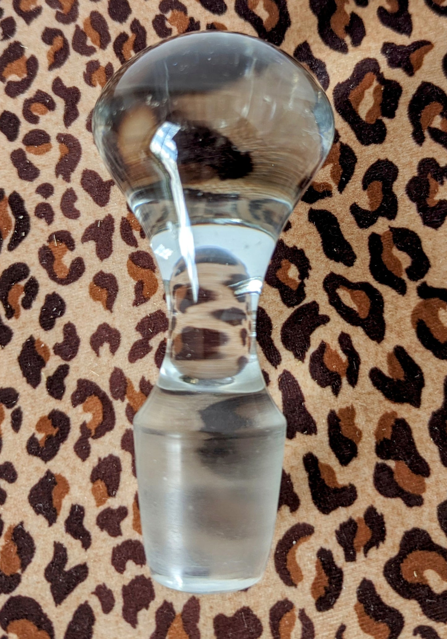 Clear Glass Bottle Stopper