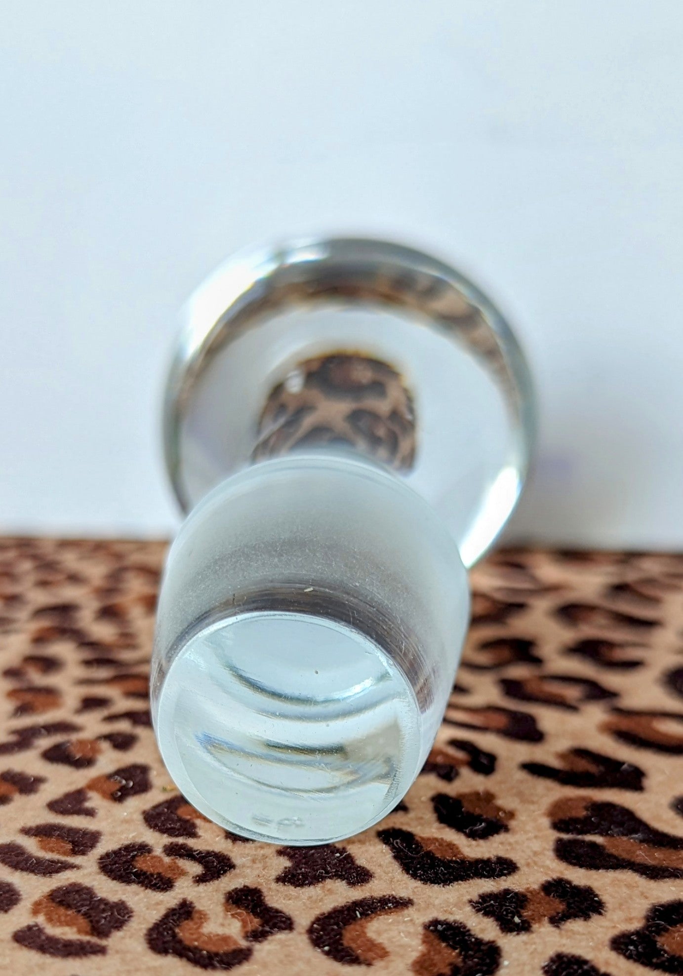 Clear Glass Bottle Stopper