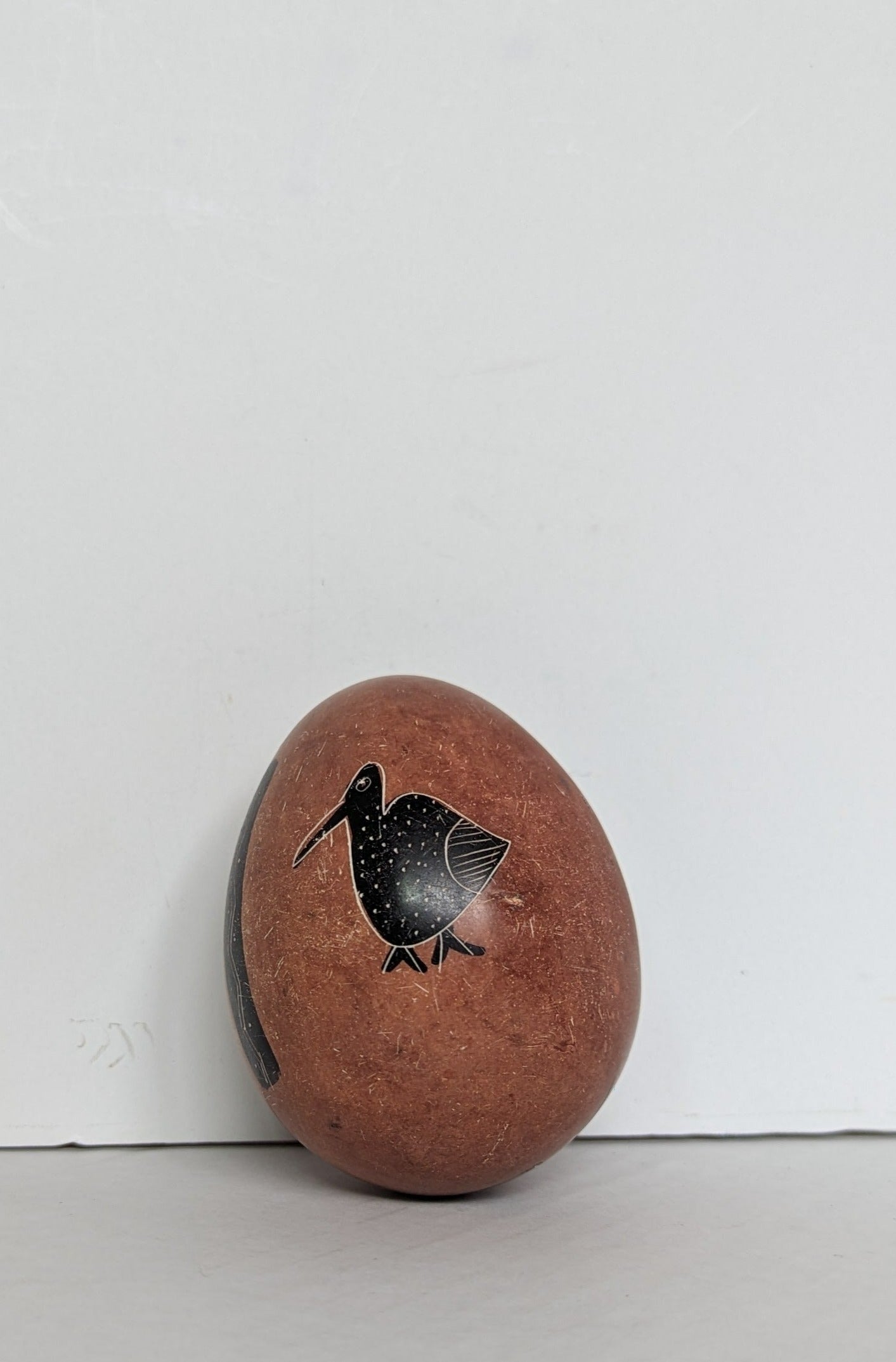 Decorative Hand Carved Stone Egg