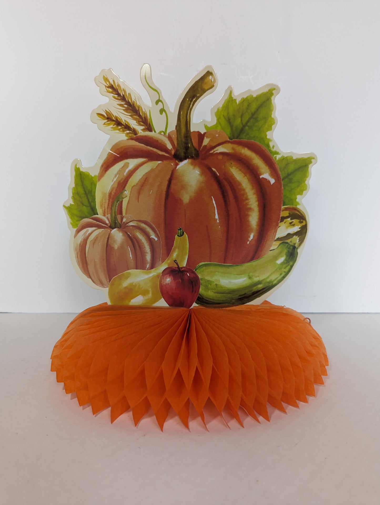 Vintage Fall Accordion Paper Centerpiece