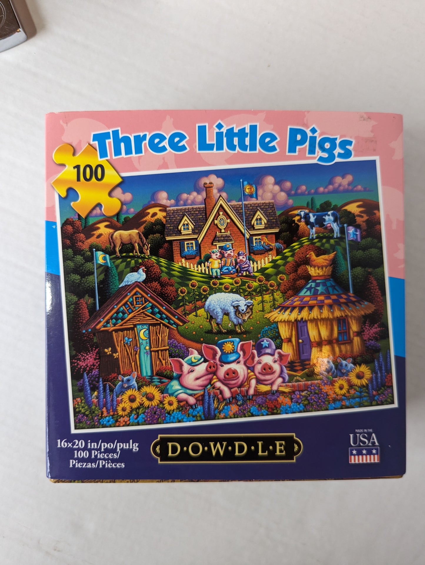 Dowdle Three Little Pigs Jigsaw Puzzle