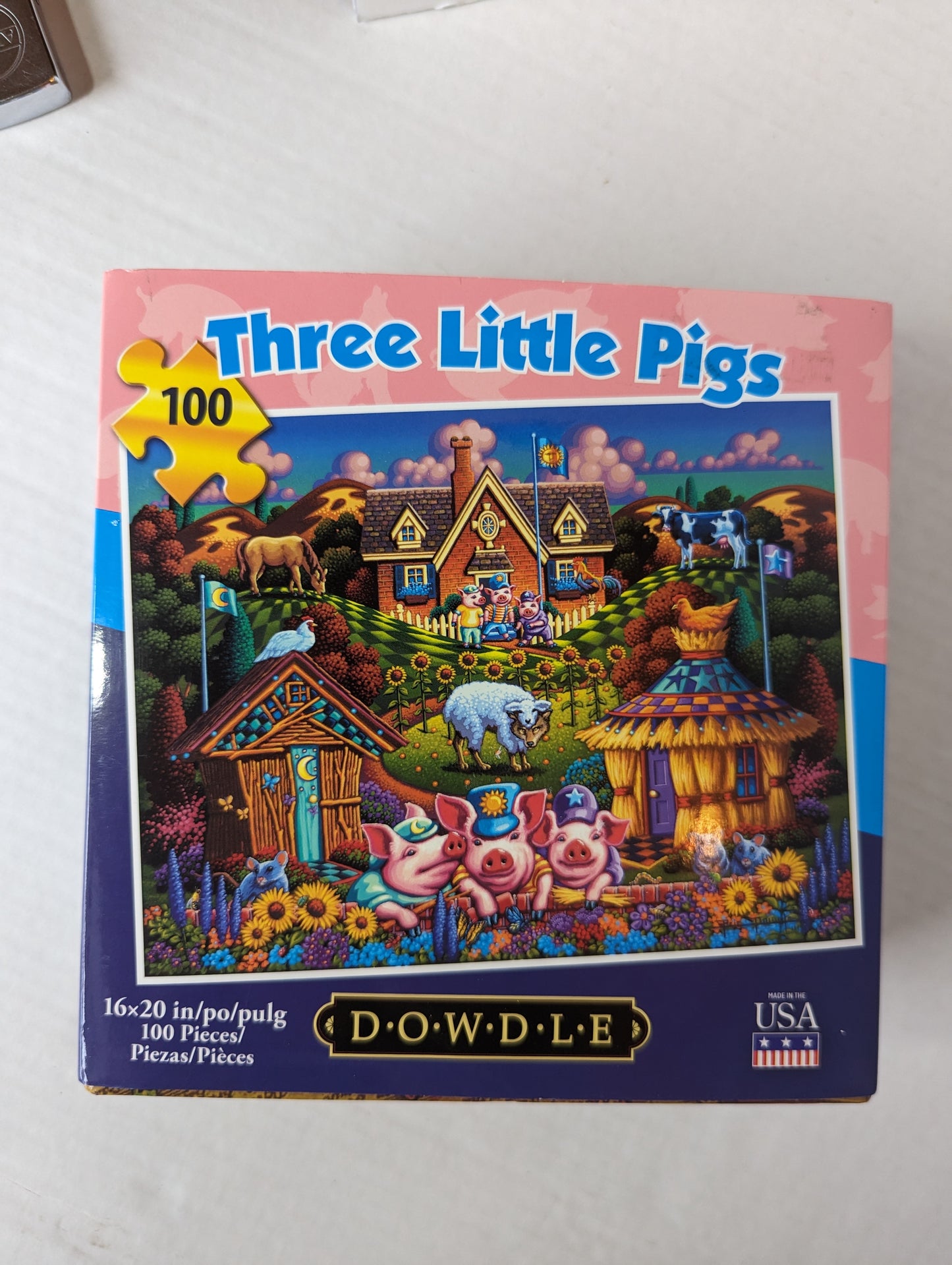 Dowdle Three Little Pigs Jigsaw Puzzle