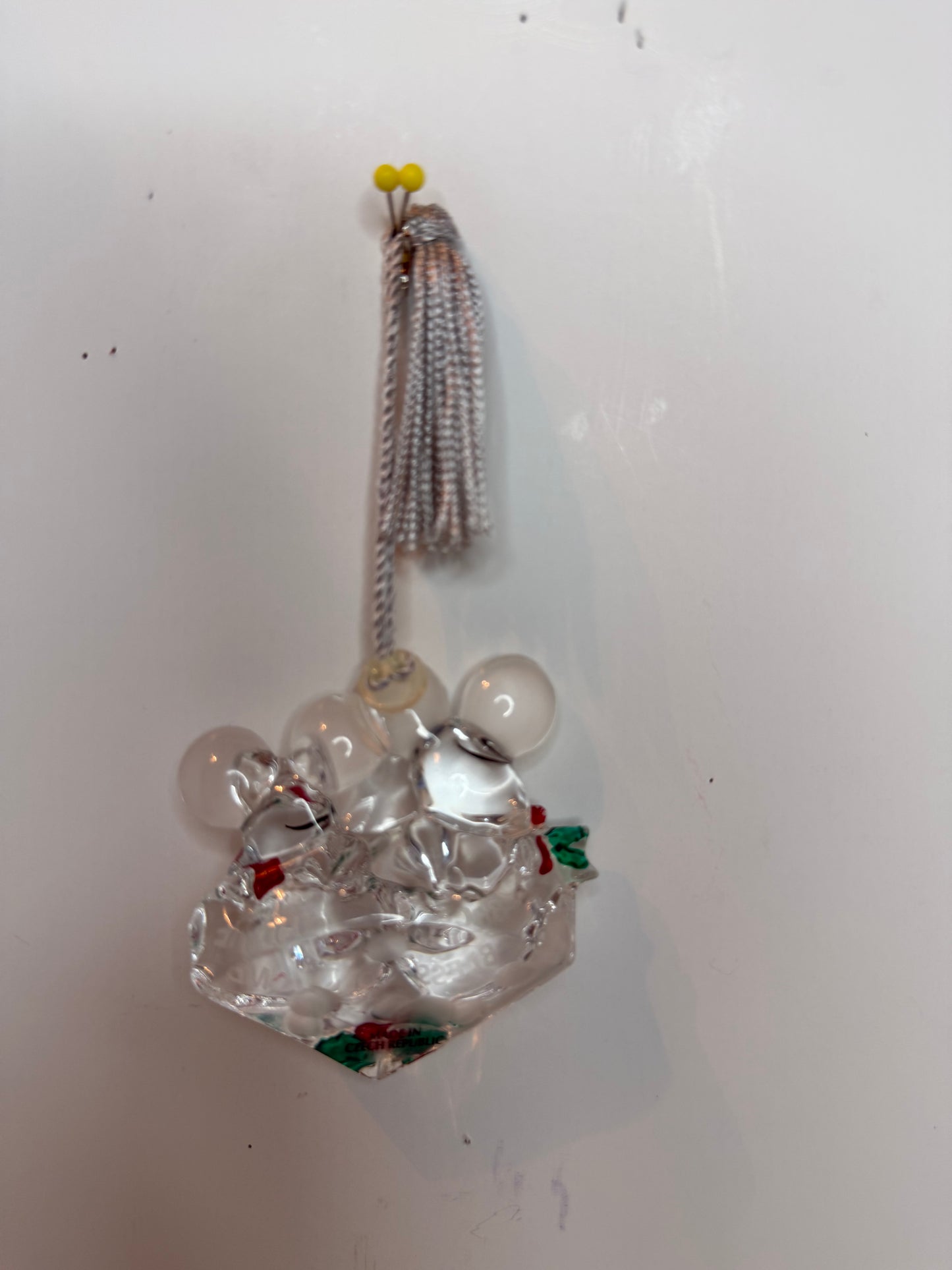 2007 Lenox "Bless our home" Mouse Ornament