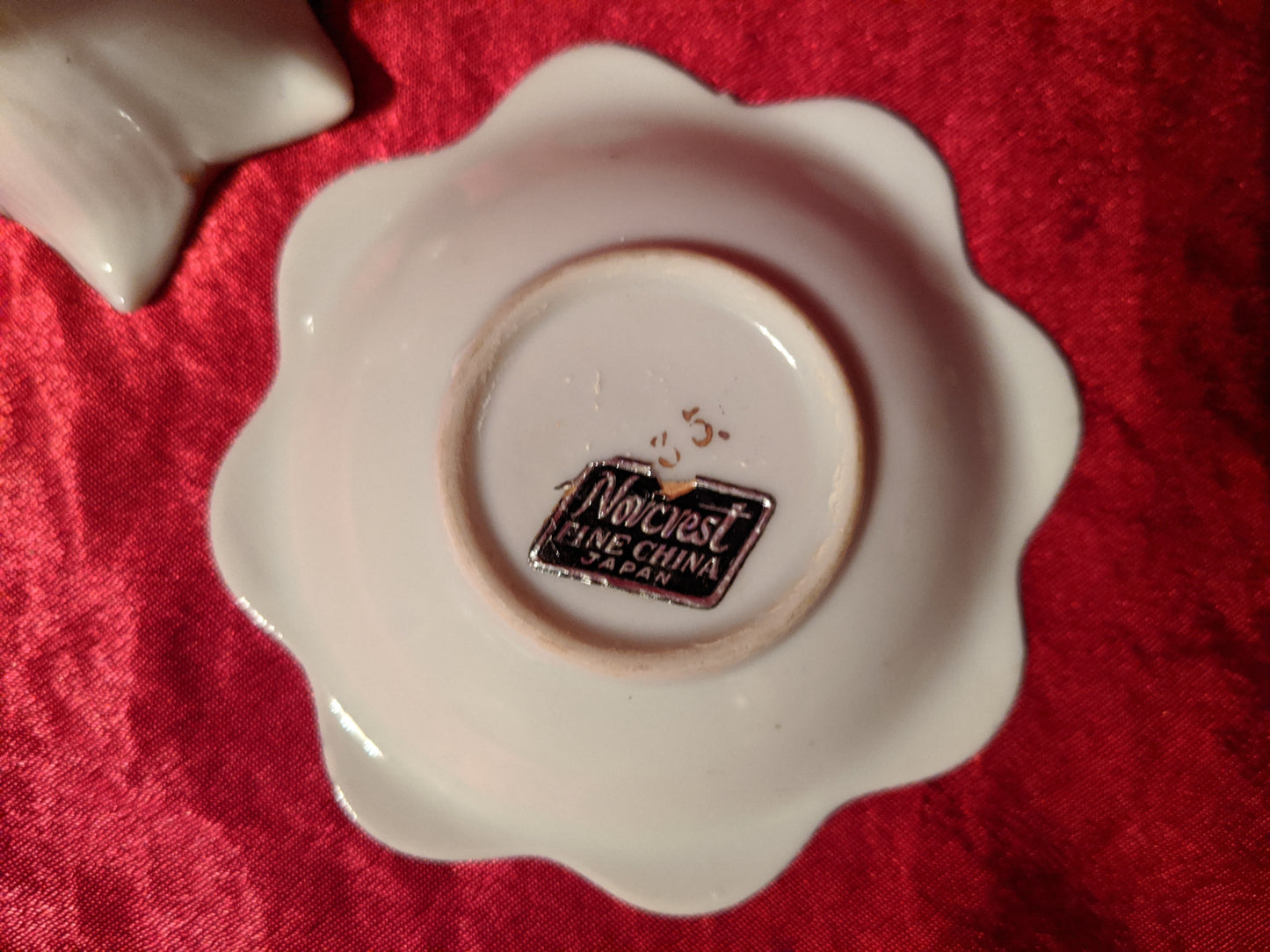 Norcrest Mini Teacup and Saucer