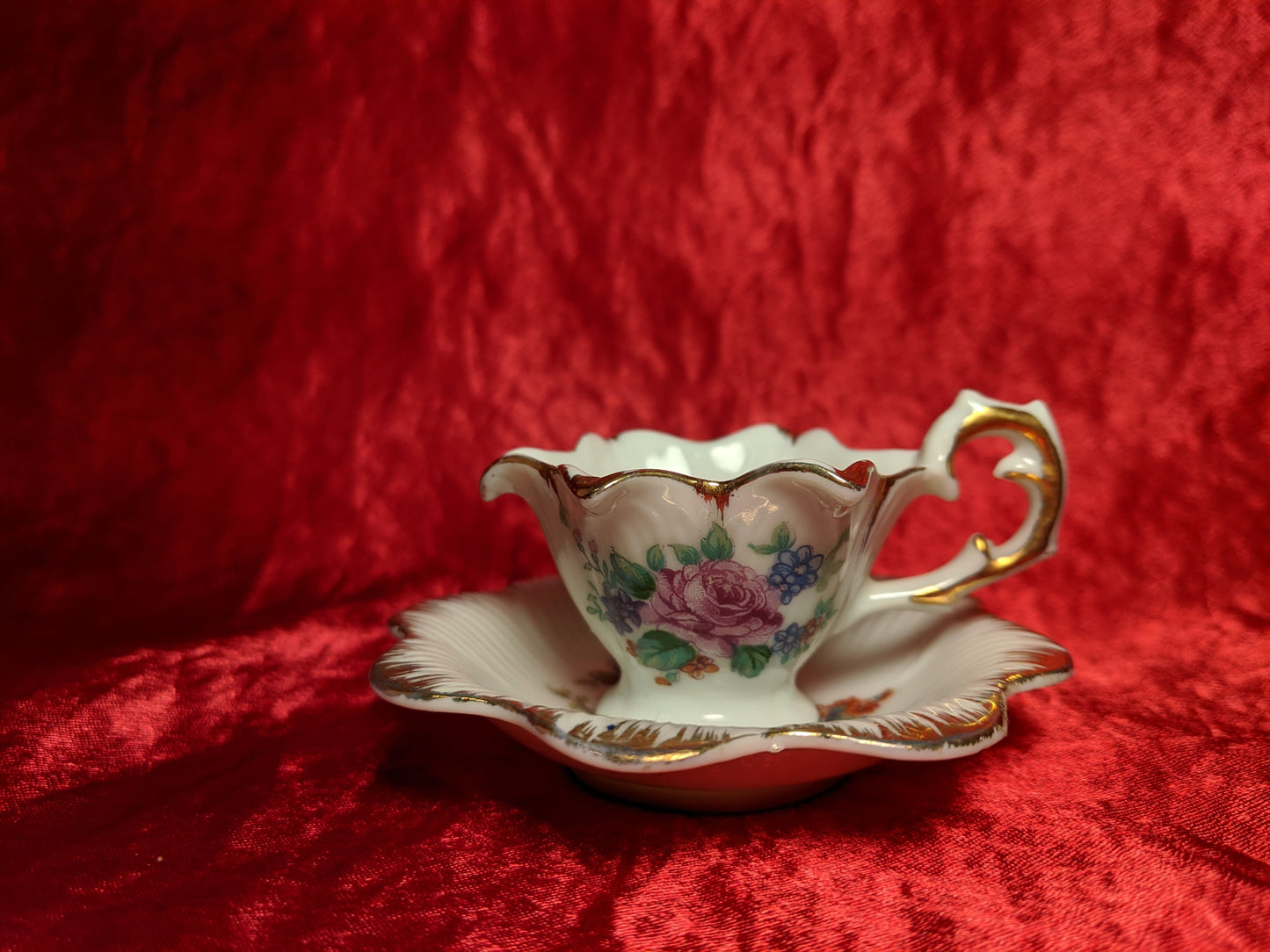 Norcrest Mini Teacup and Saucer