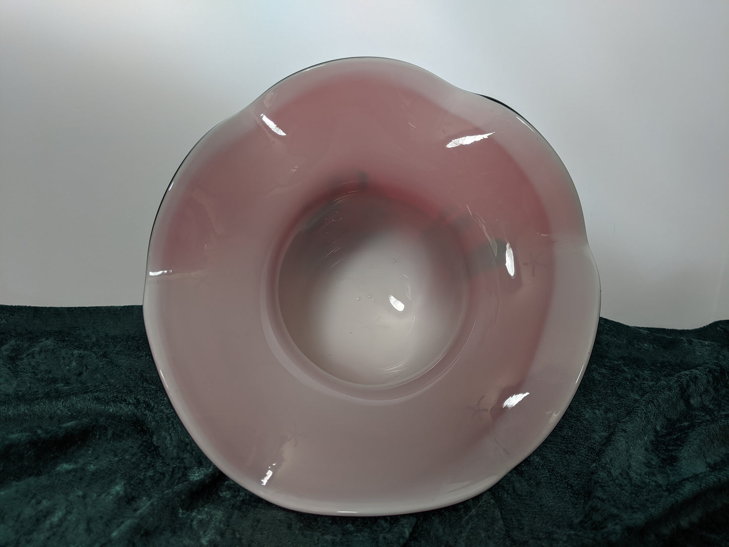 Murano Style Vase/Napkin Holder/Bowl