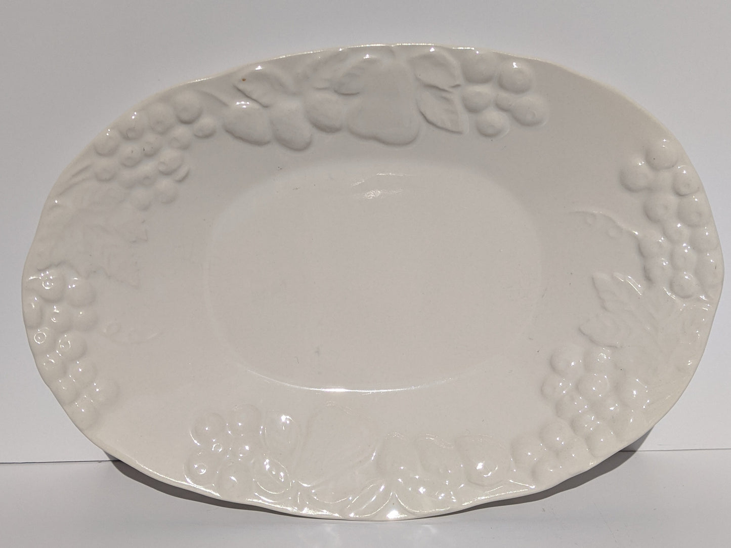 Garden White Serving Dish for Gravy Boat (do not have gravy boat) Replacement piece