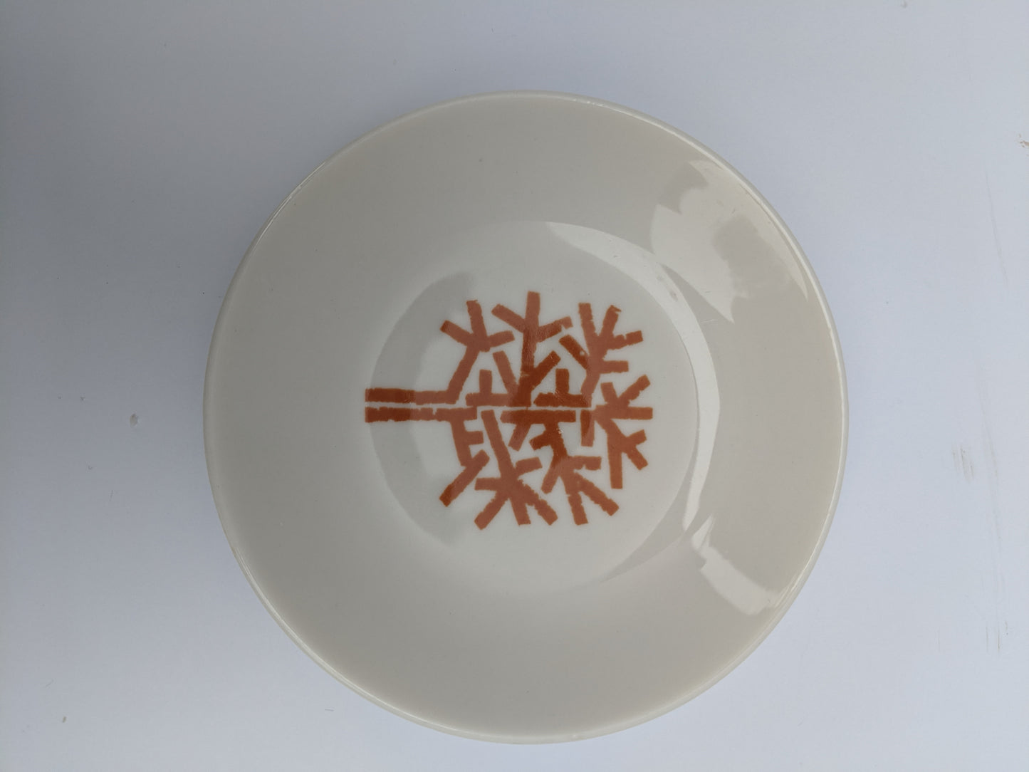 Sterling China Winter Tree Butter Pat/Ashtray