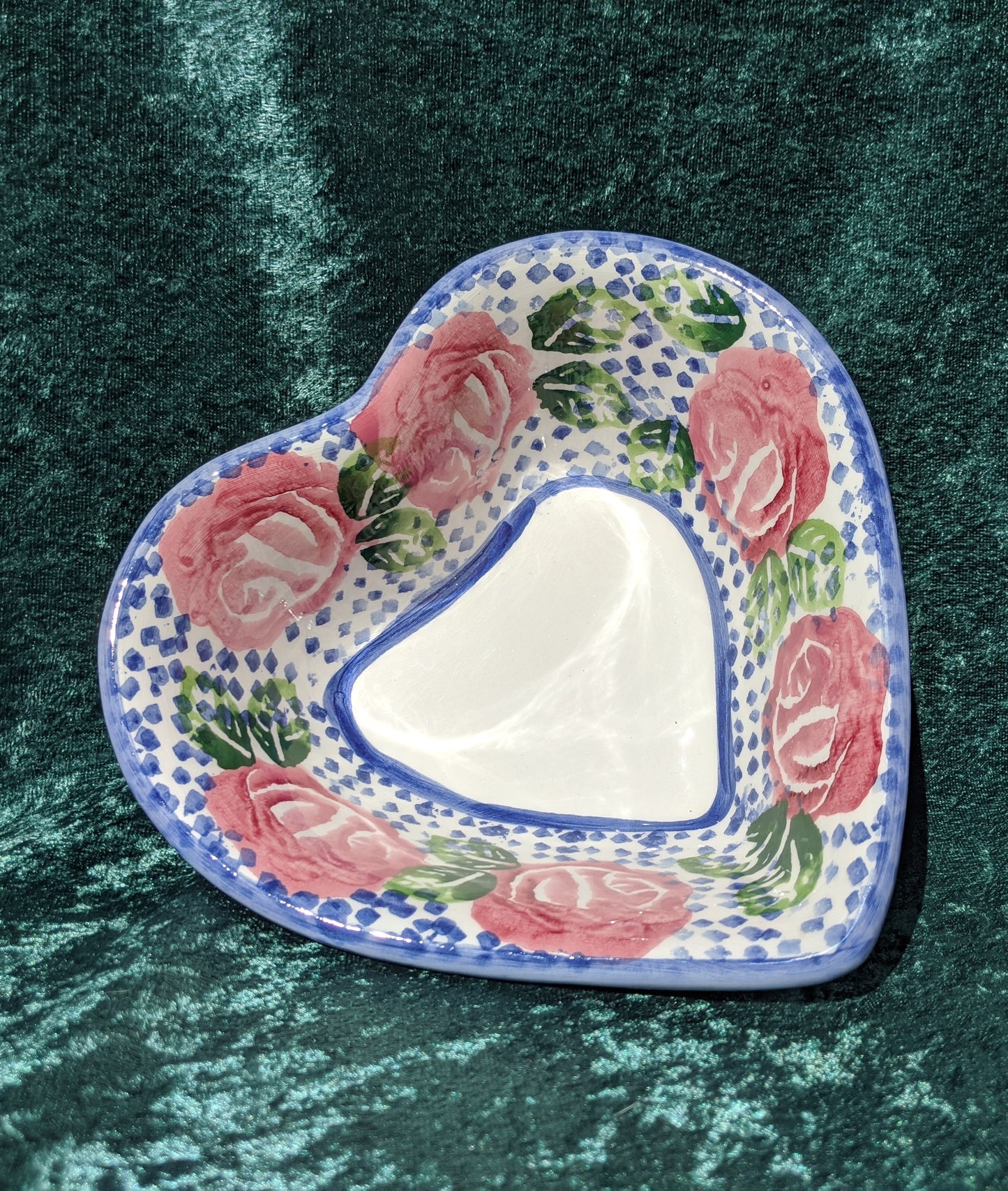 Ancora Heart Shaped Serving Dish