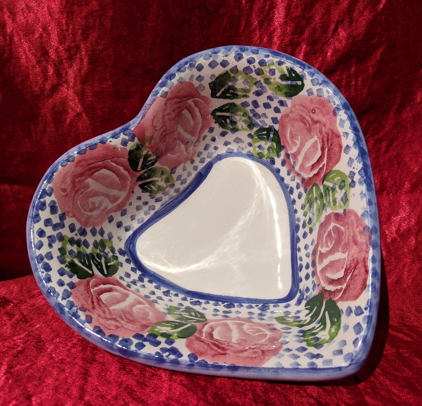 Ancora Heart Shaped Serving Dish