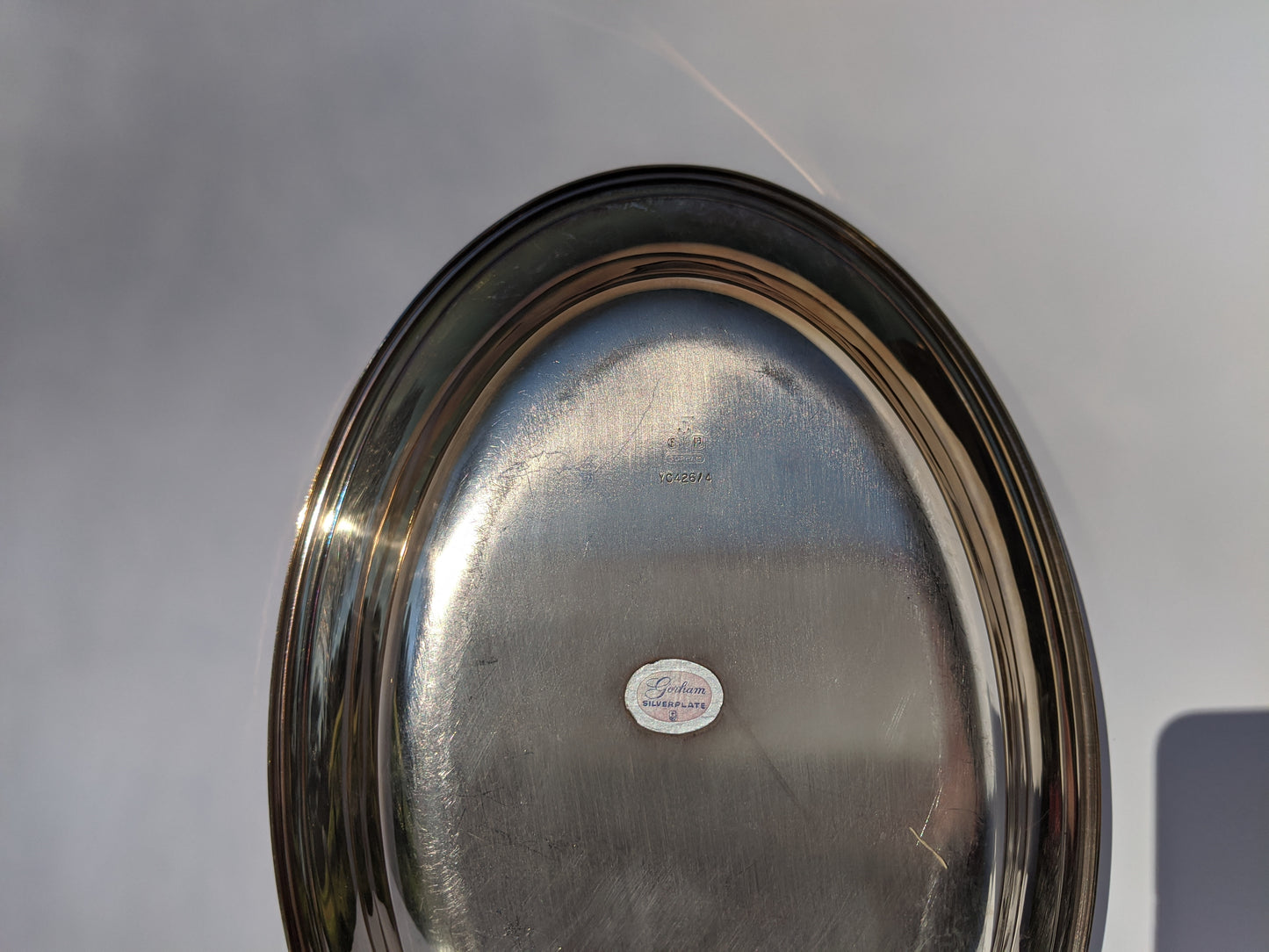 Gorham Silverplate Oval Serving Dish