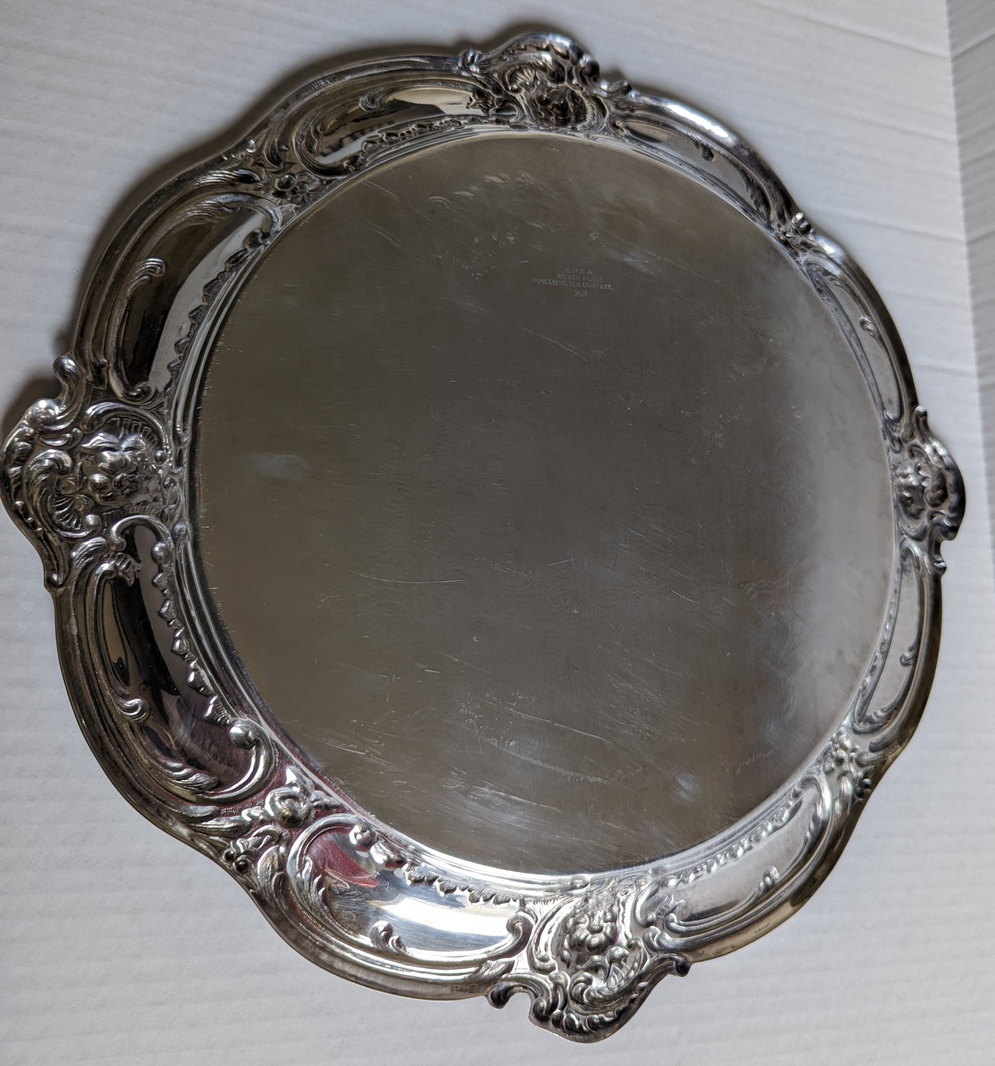 E.P.C.A. Silver Serving Platter 251