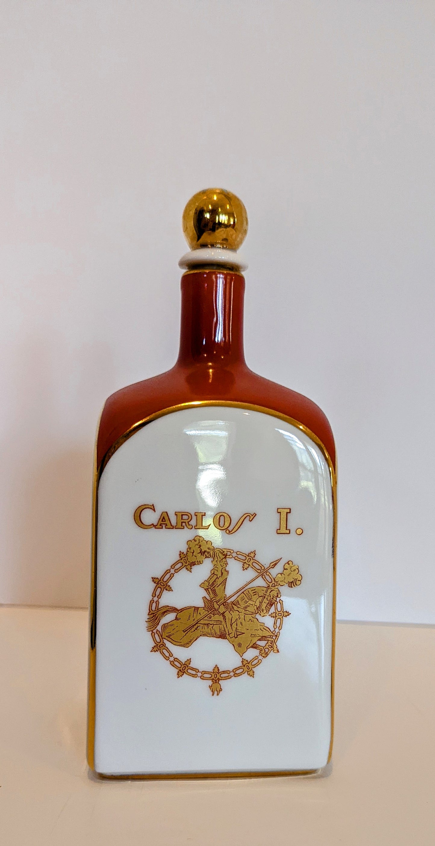 Pedro Domecq Jerez Carlos Brandy Bottle