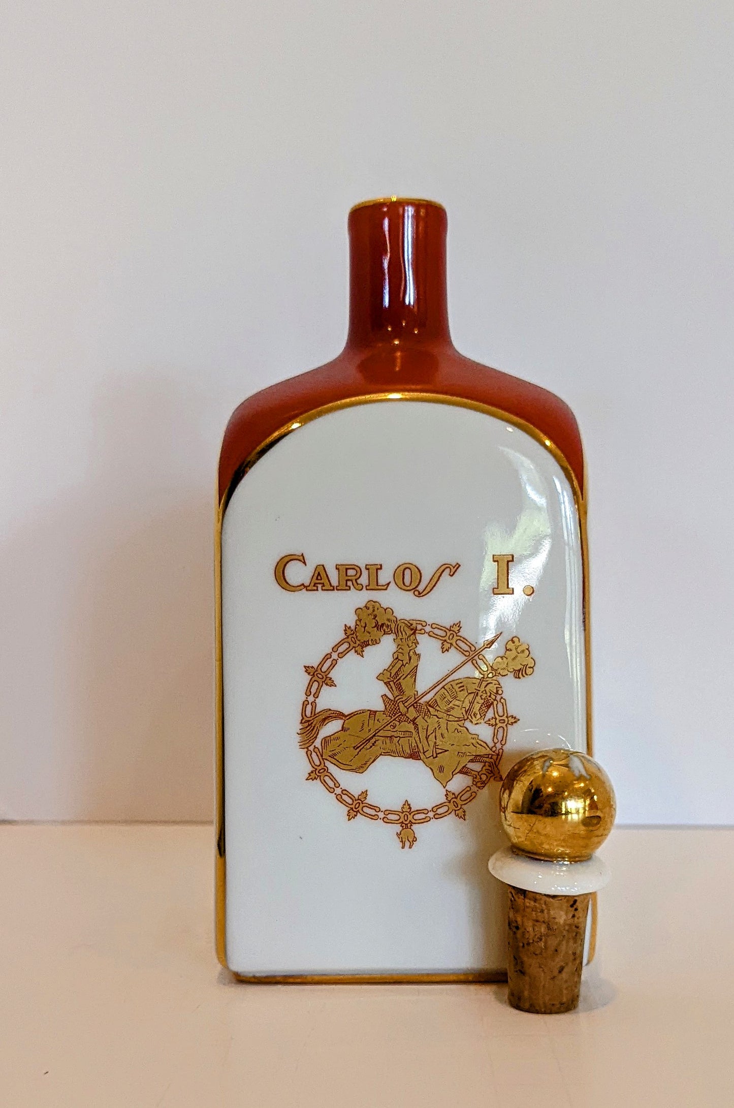 Pedro Domecq Jerez Carlos Brandy Bottle