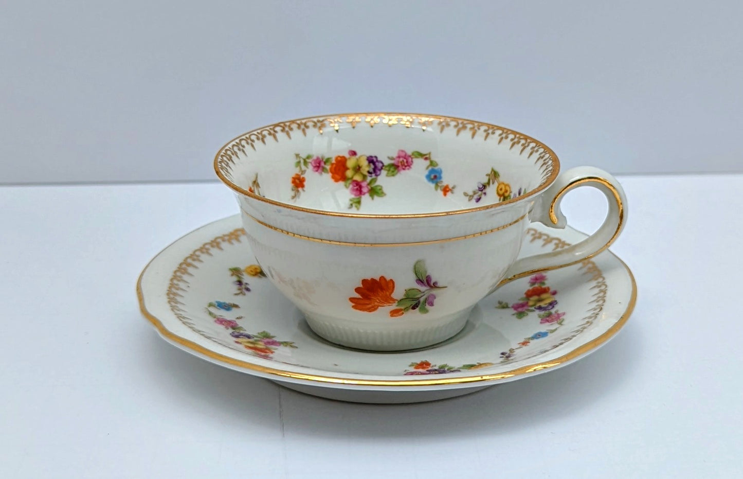 Bavaria Schumann Germany US Zone Demitasse Cup and Saucer