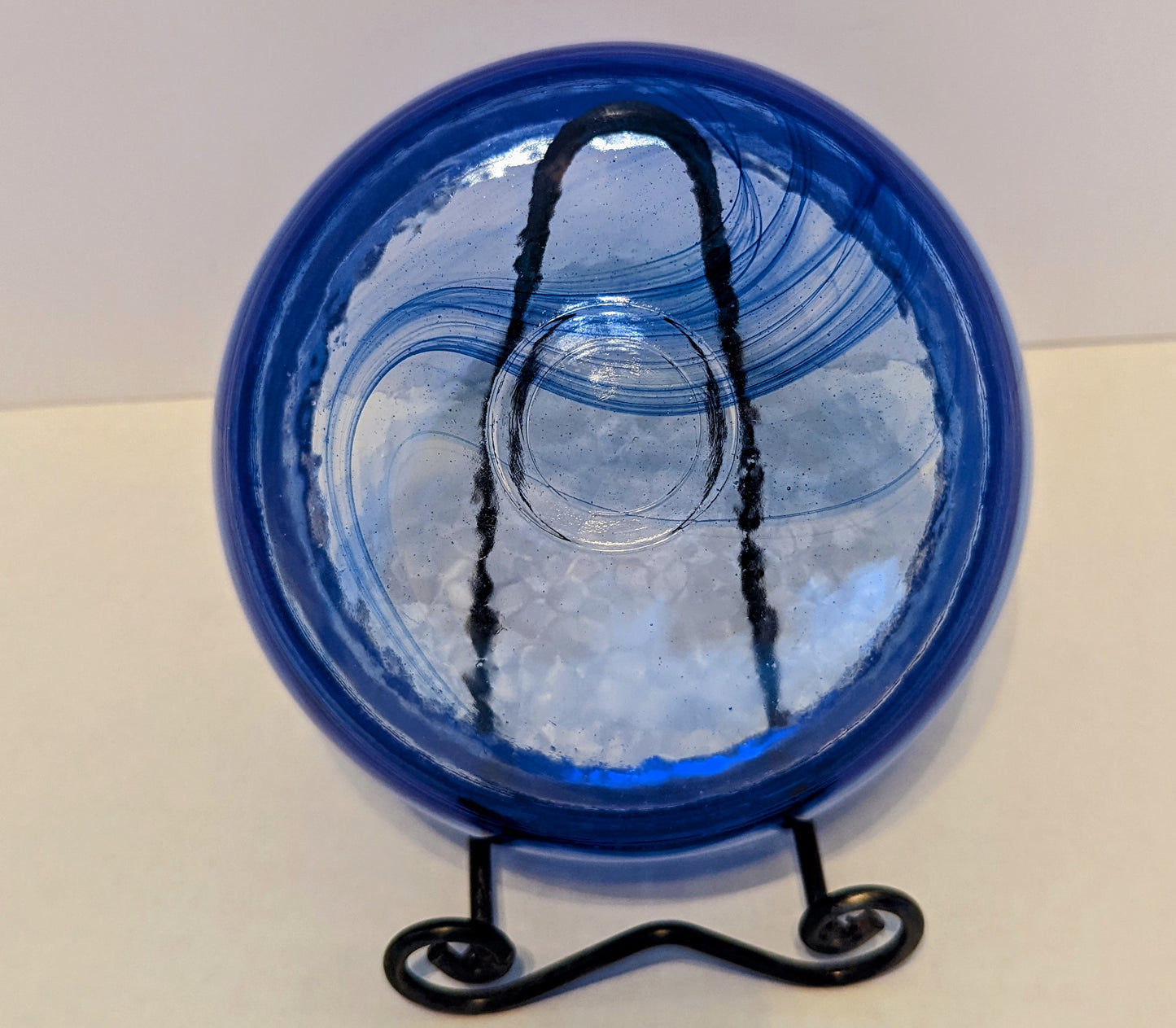 Cobalt Blue Swirl Atico Bowl