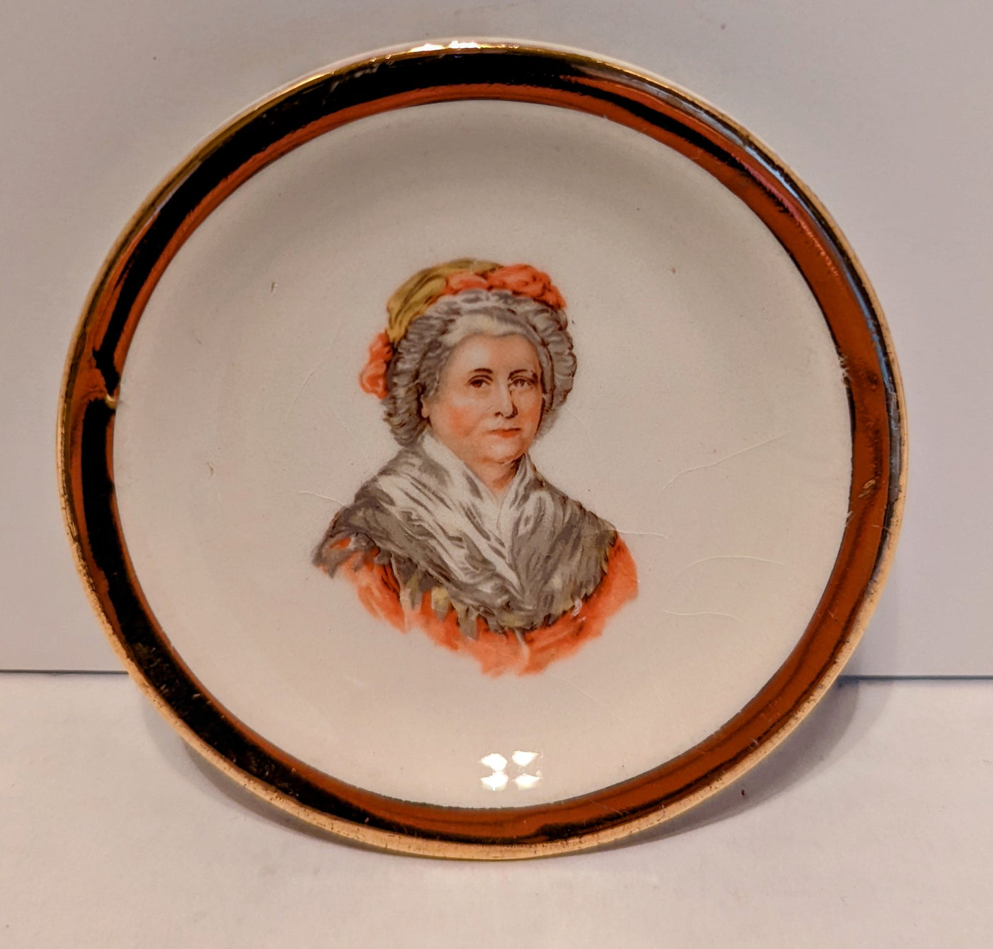 Martha Washington Small Vintage Plate