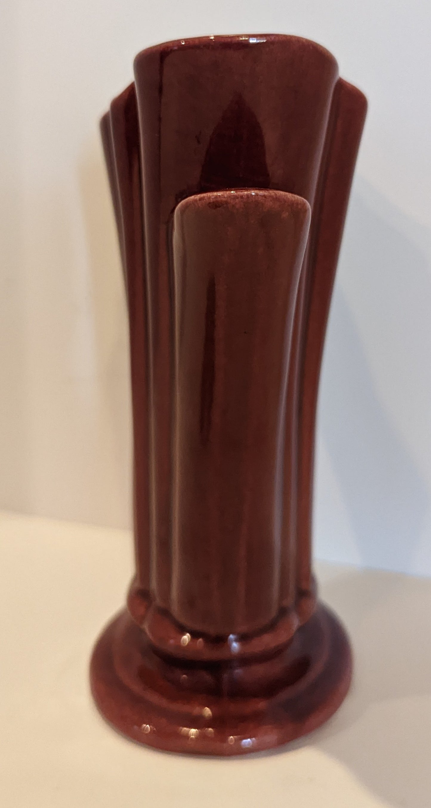 McCoy Vintage MCM Fan Vase