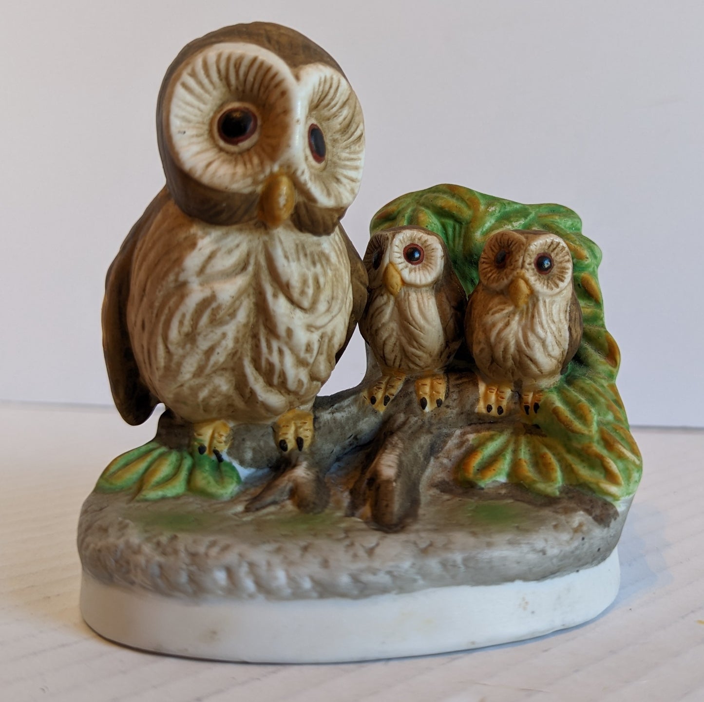 UC&GC, Triple Owl Figurine Vintage1970-80's