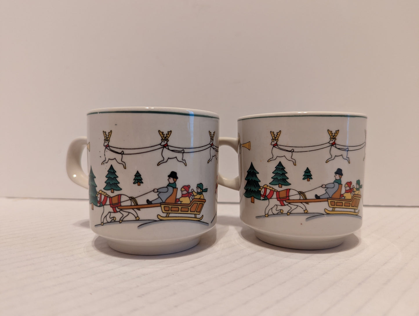 Kun Lun Vintage Coffee Cups