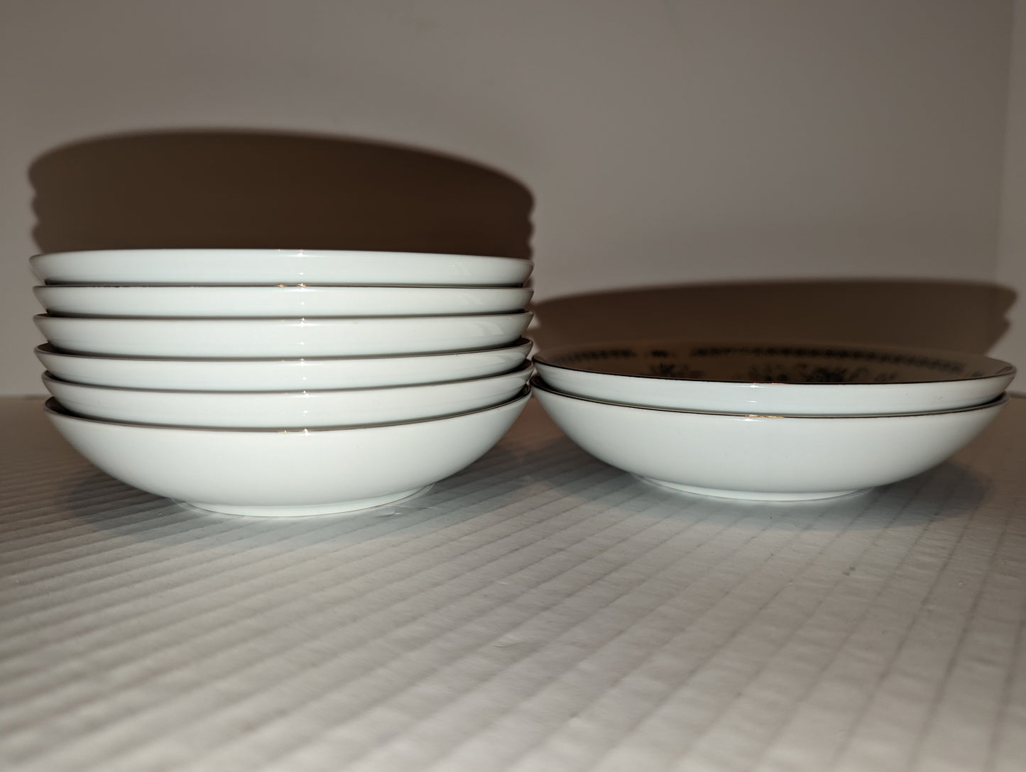 Christine Fine Porcelain China, Japan Vintage Fruit/Dessert Sauce Bowls (8)