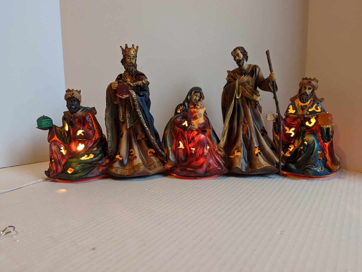 Deers Merchandise Vintage Lighted Nativity