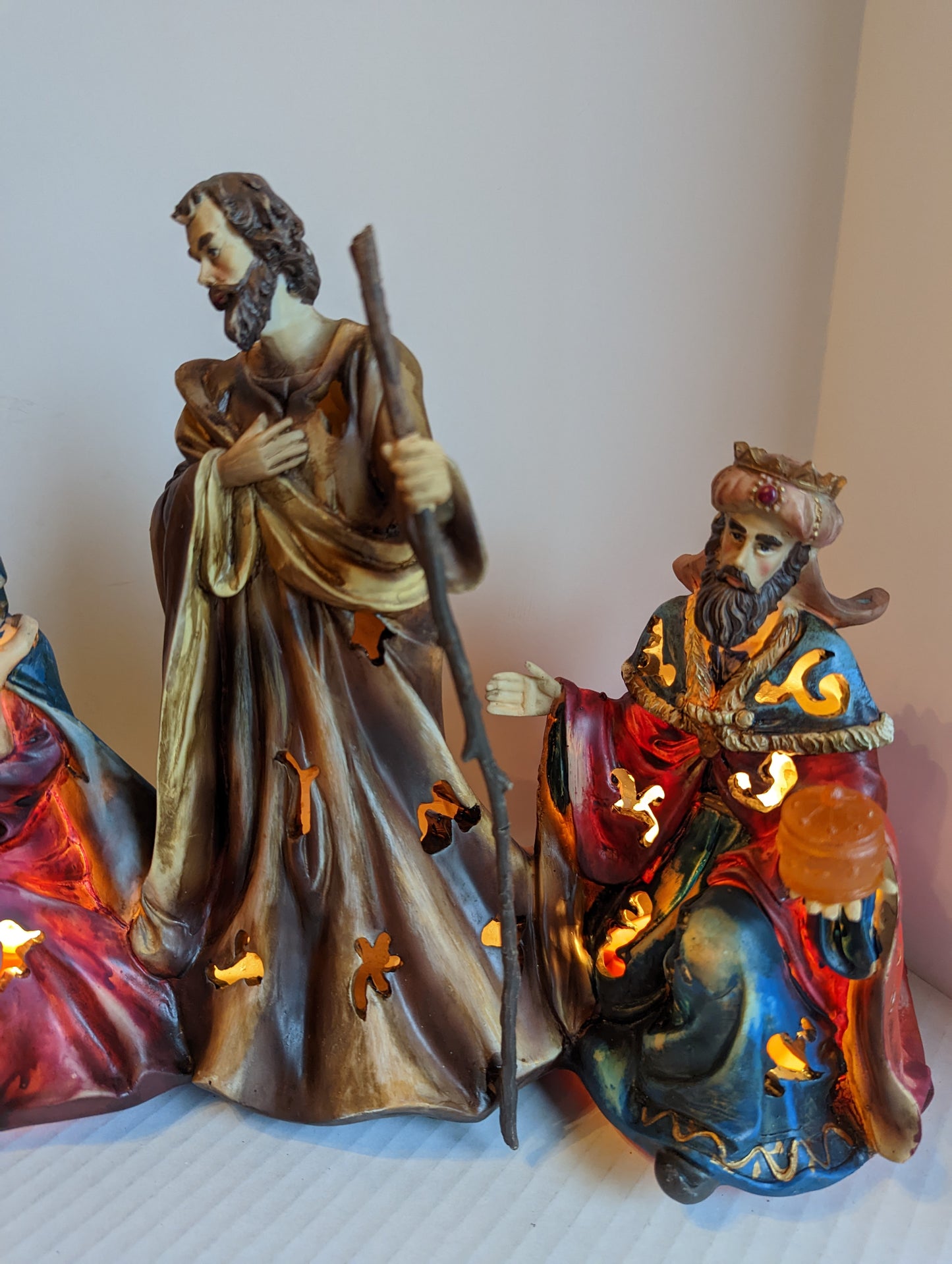 Deers Merchandise Vintage Lighted Nativity