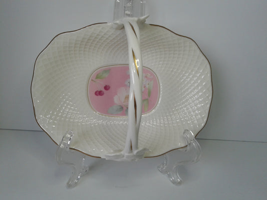 Mikasa Botanical Pink Basket