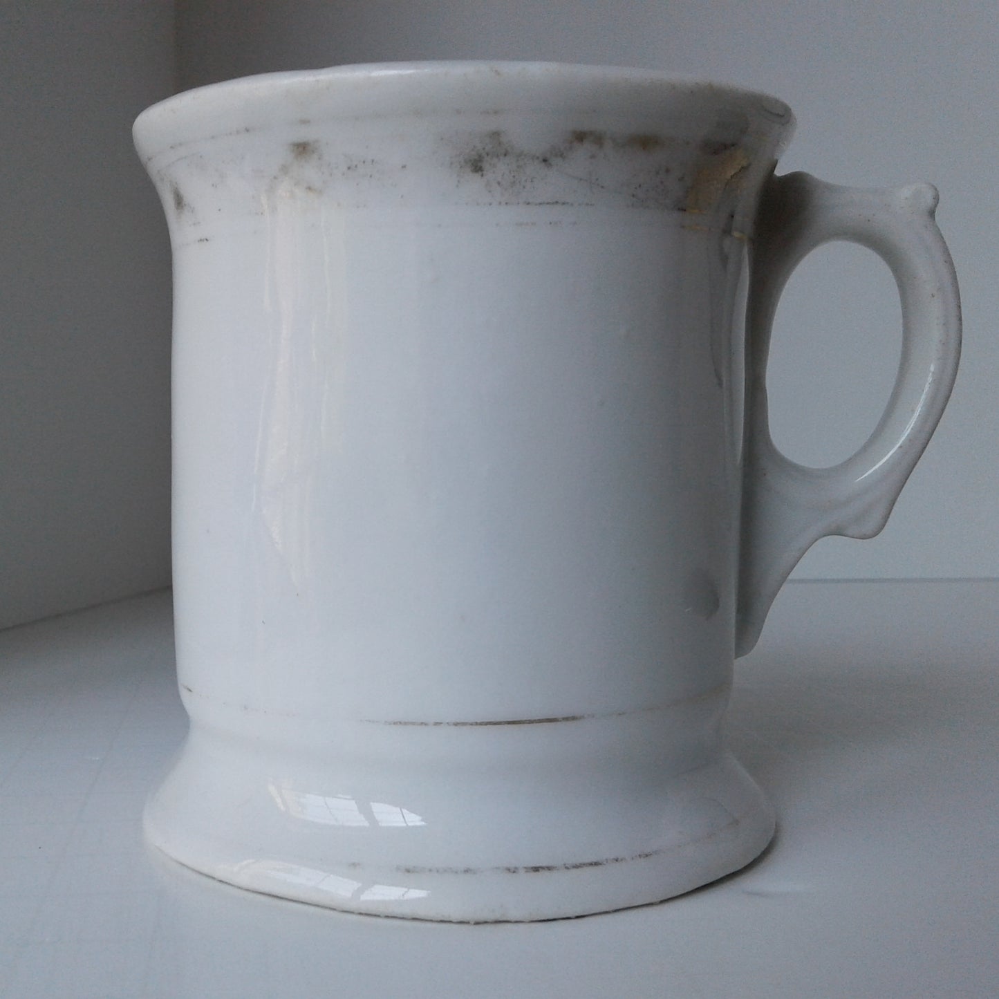 Classic Shaving Mug/Scuttle, Antique