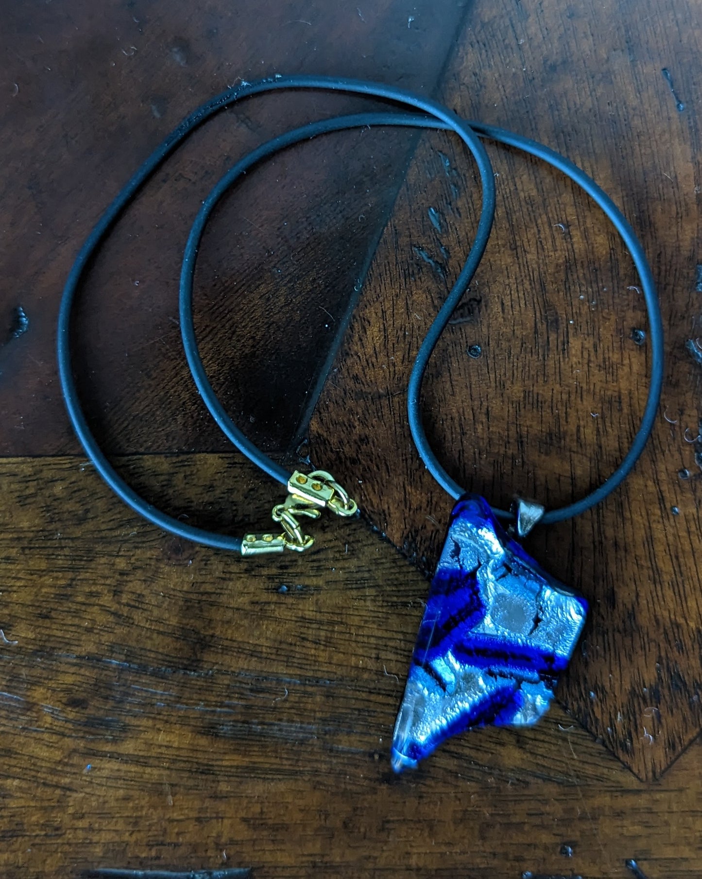 Necklace with Glass Pendant