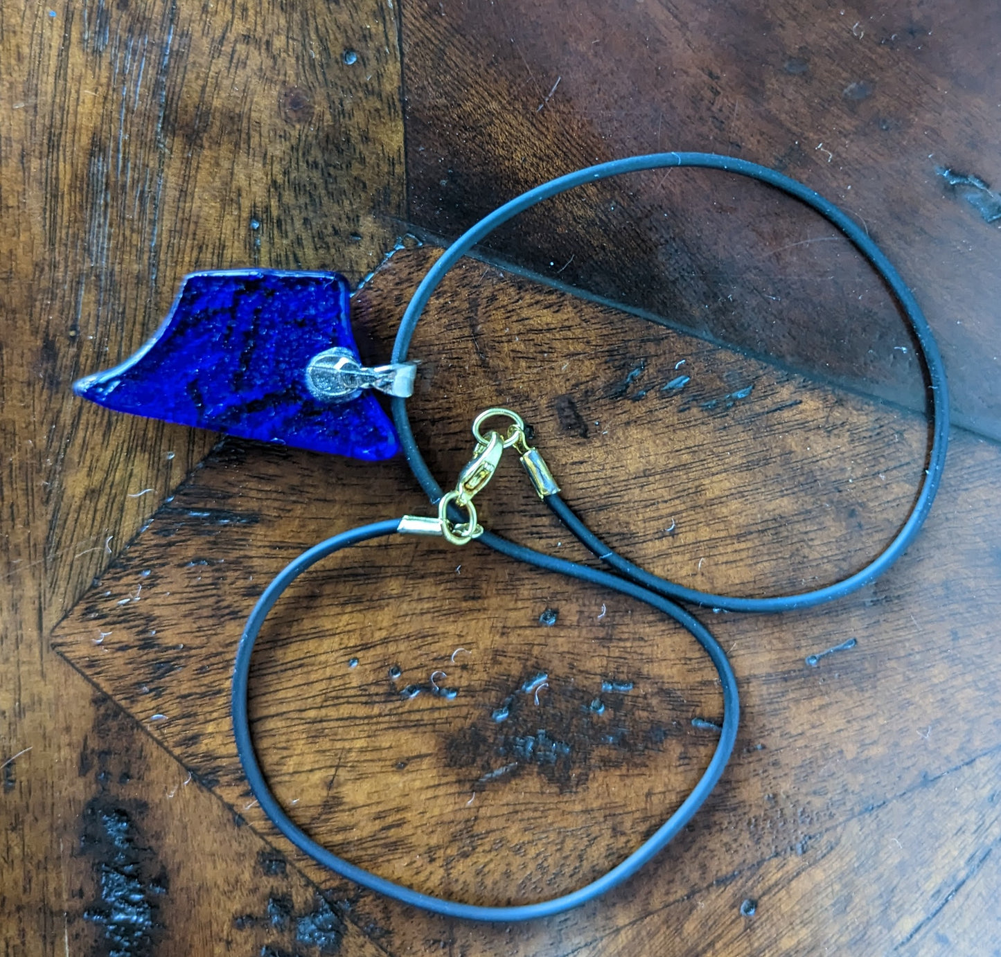 Necklace with Glass Pendant