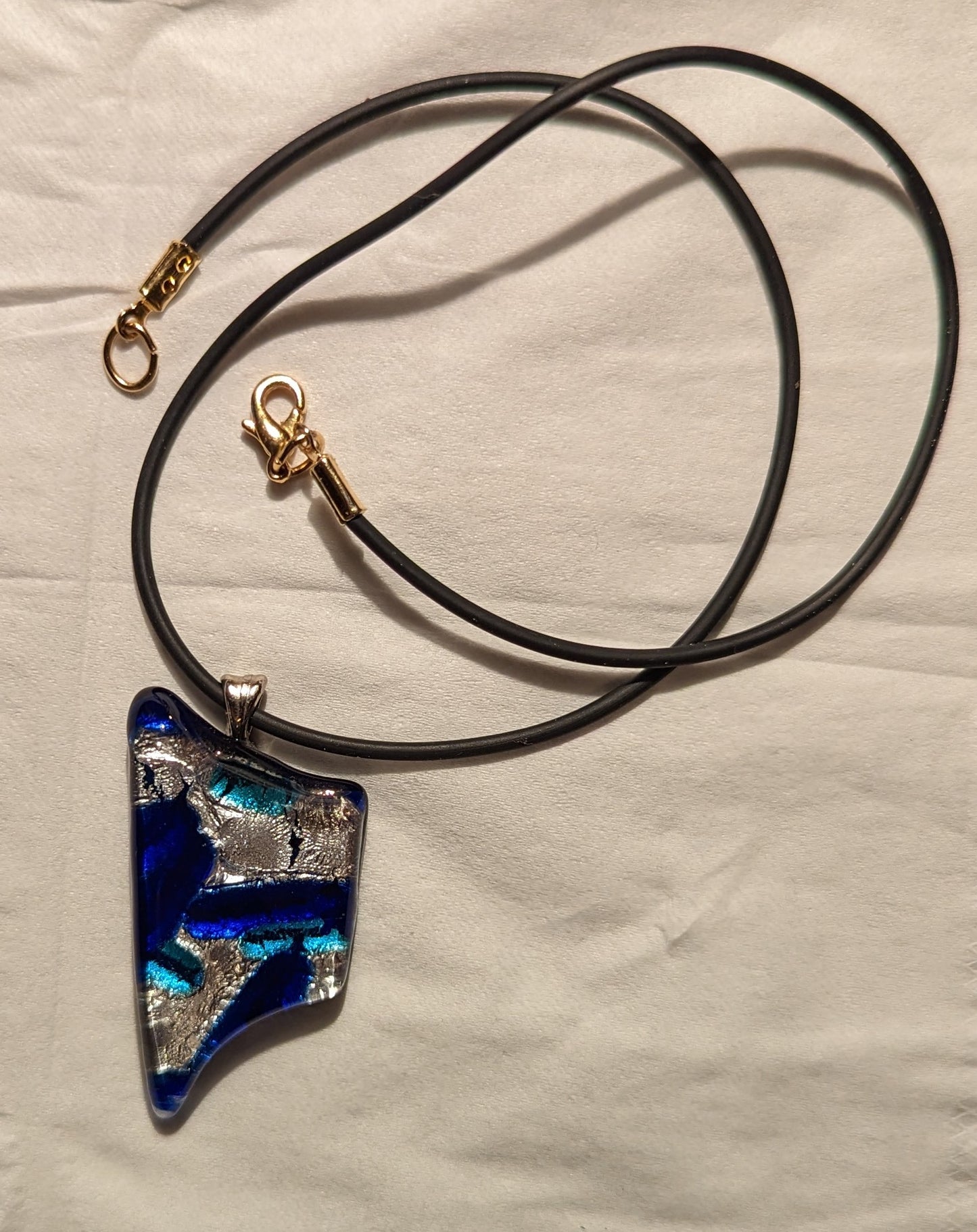 Necklace with Glass Pendant