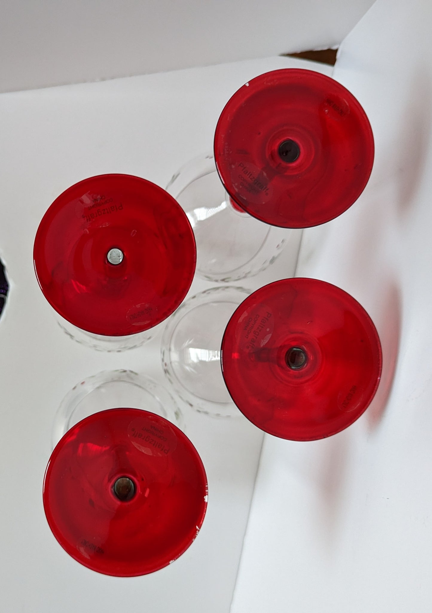 Pfaltzgraff Winterberry Wine Goblets (4)