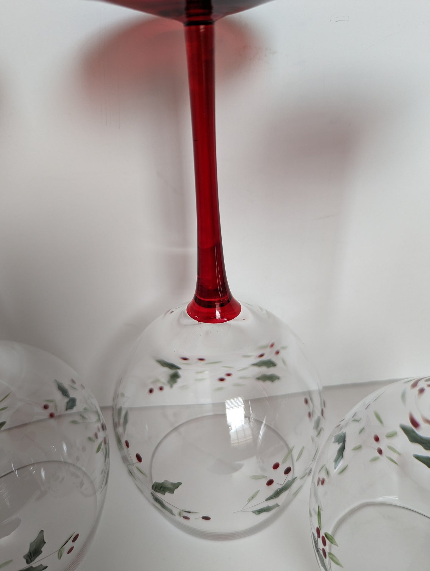 Pfaltzgraff Winterberry Wine Goblets (4)