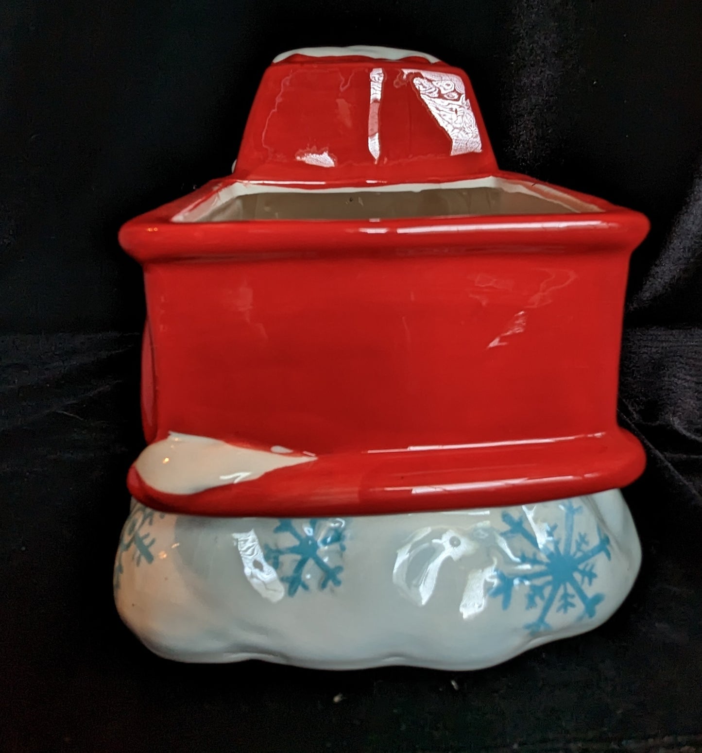 Earthenware, Antique Look, Red Truck Cookie Jar