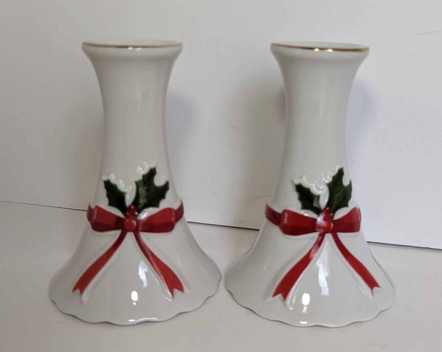 Vintage Mount Clemens Pottery Candle Holders