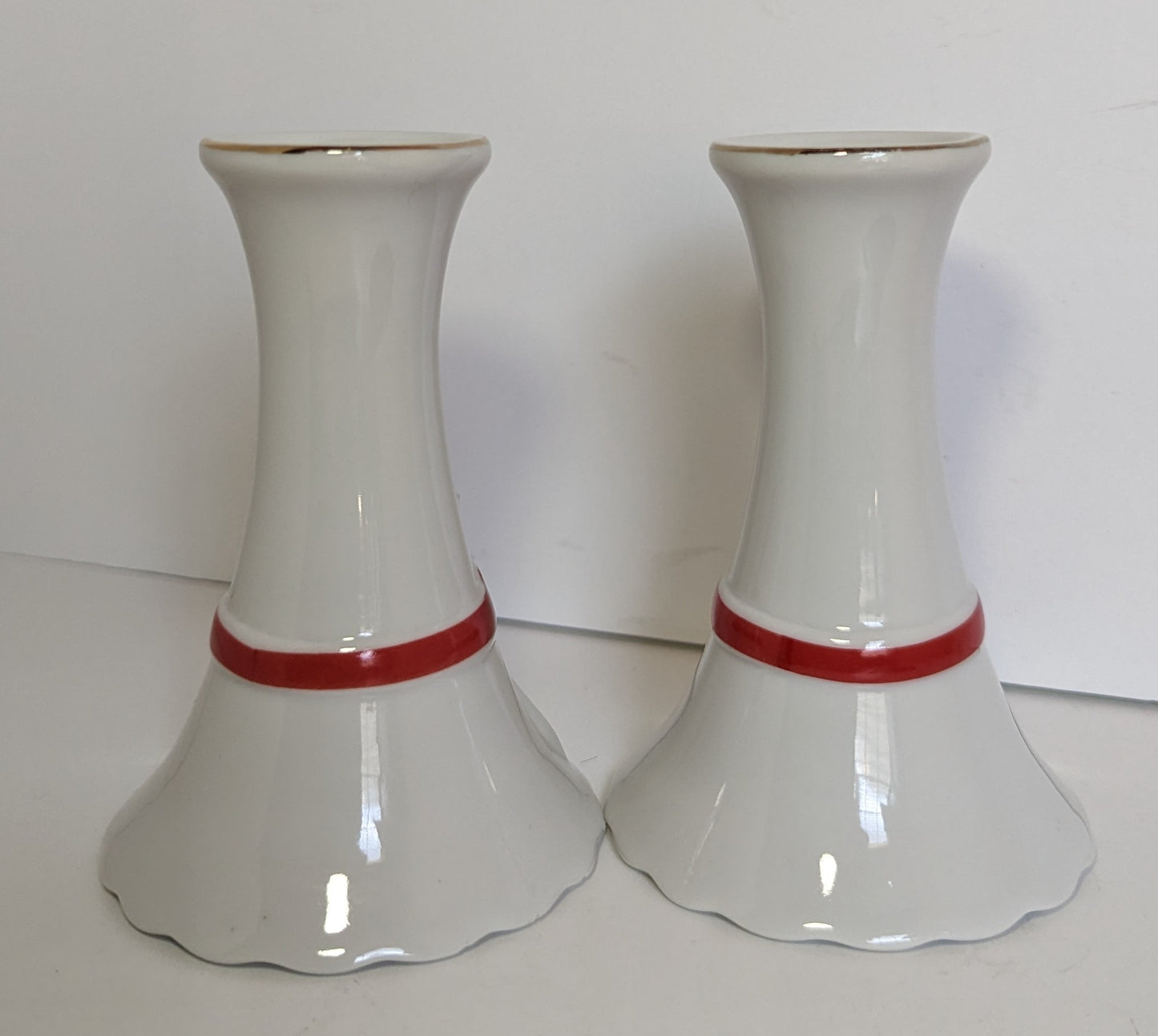 Vintage Mount Clemens Pottery Candle Holders