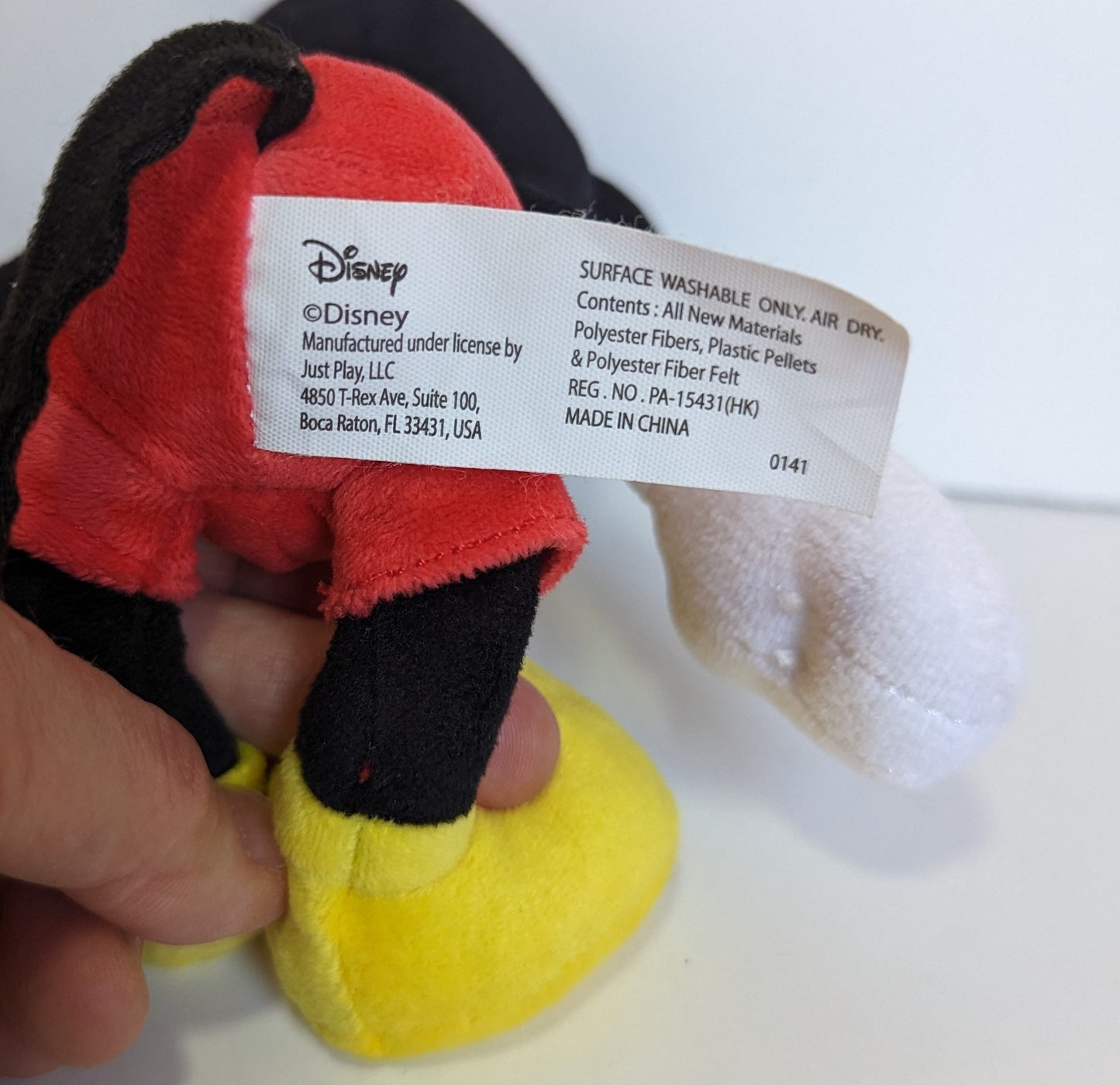 JustPlay Disney Mickey Mouse Plush