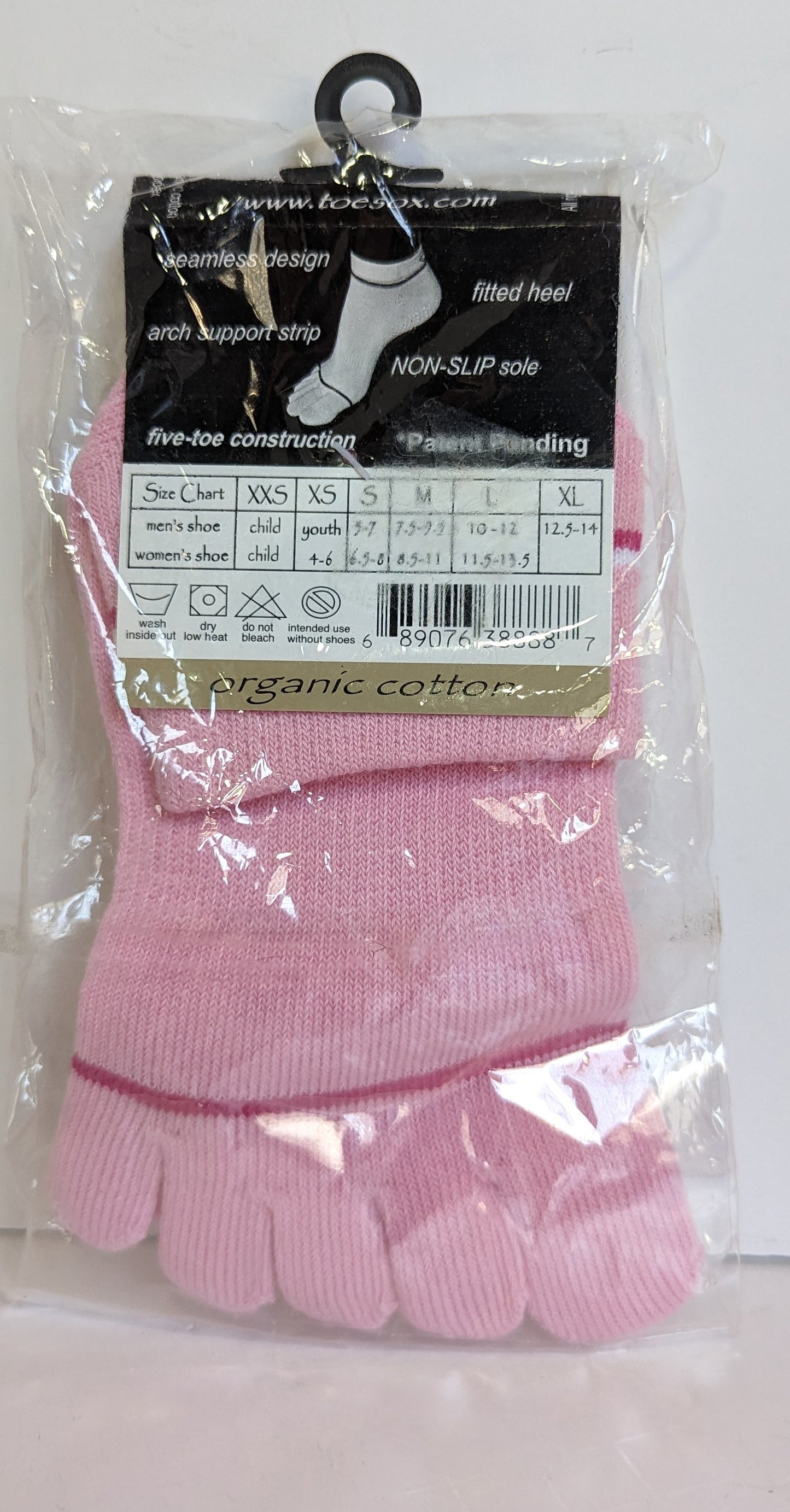 Pink ToeSox Size S