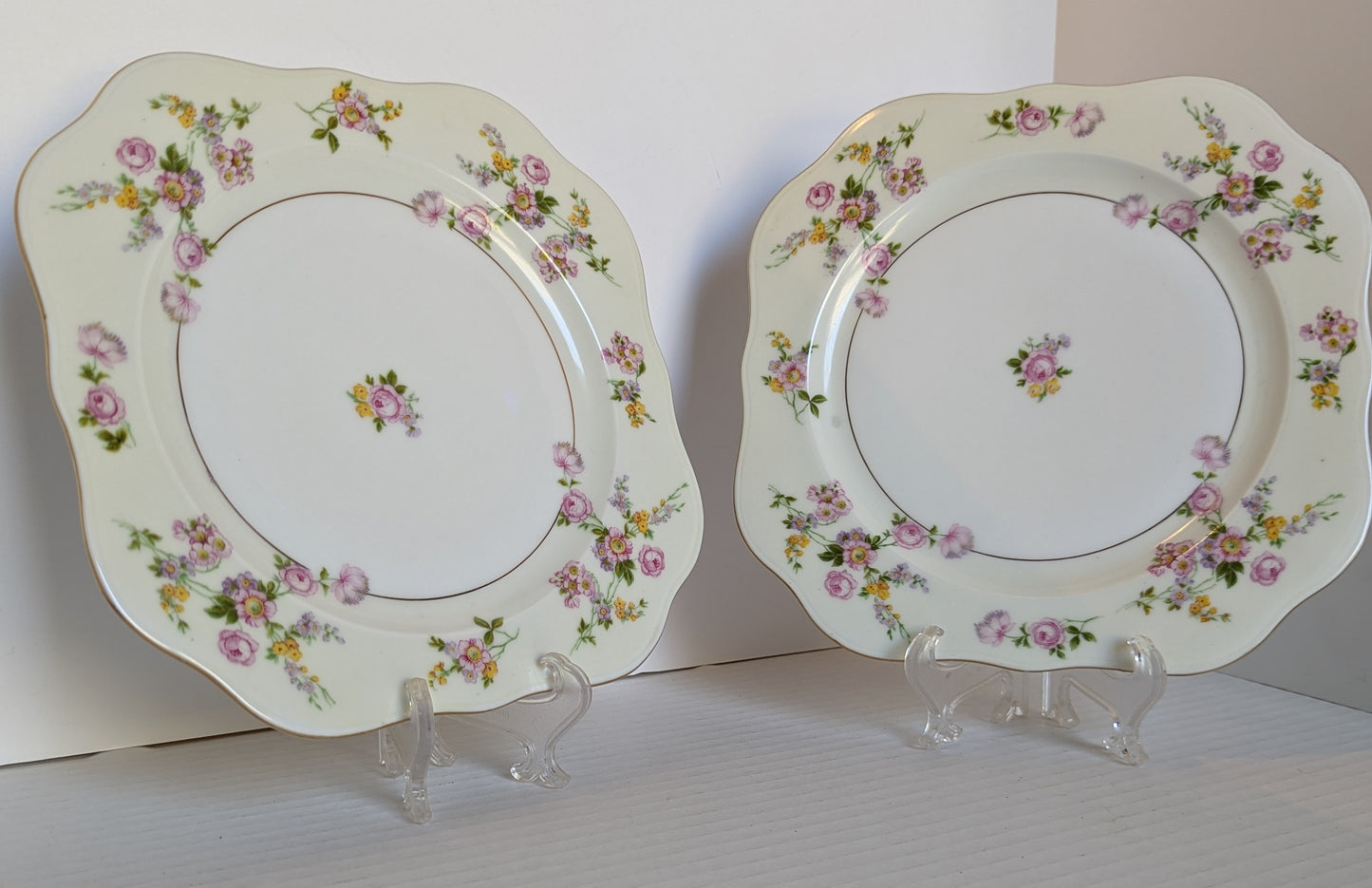 Baronet E&B Vintage Plates (2)