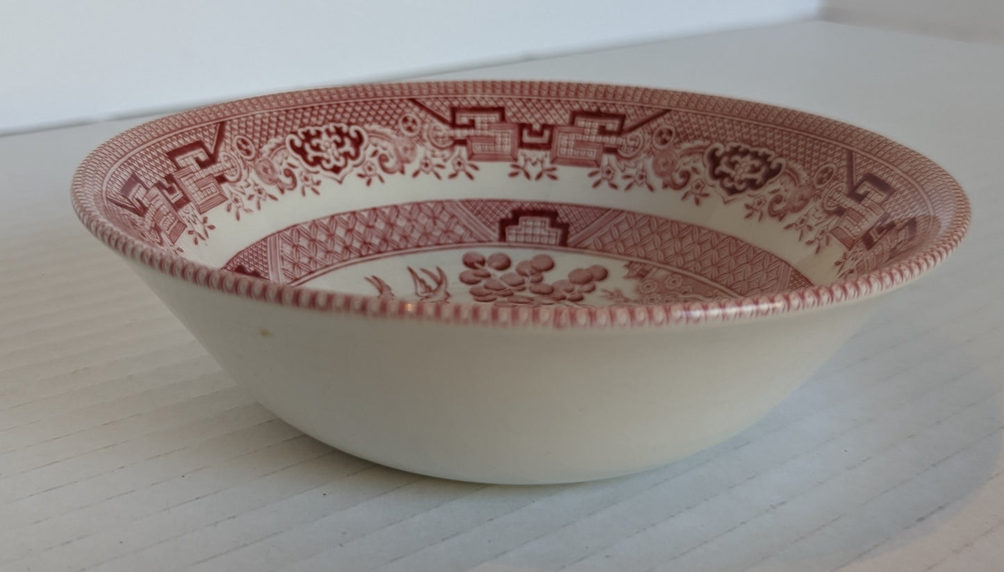 Rosa Pink Willow Vintage Coupe Bowl