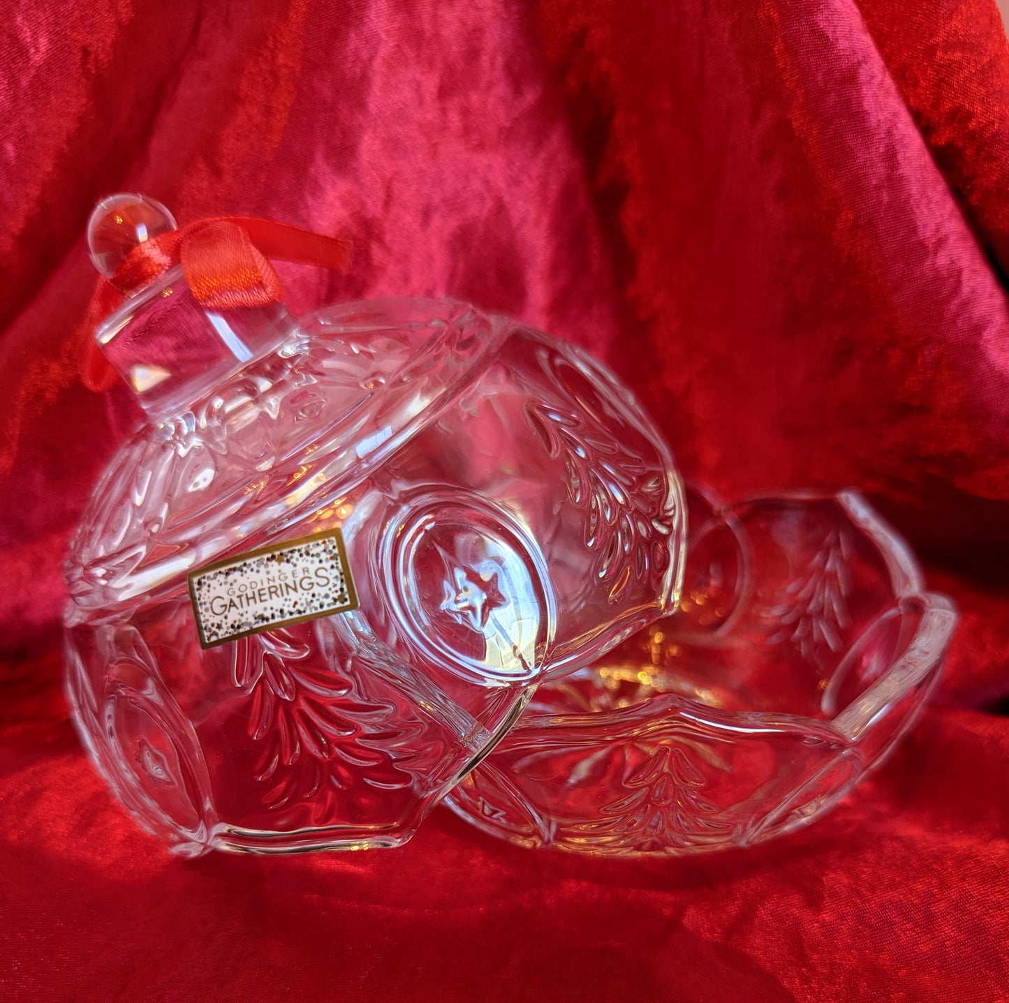 Crystal Godinger Candy Dish