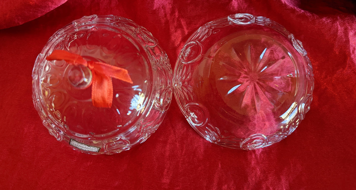 Crystal Godinger Candy Dish