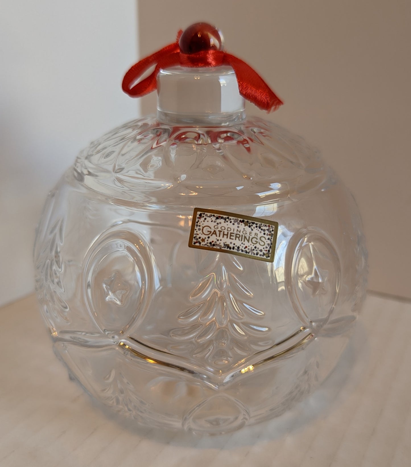 Crystal Godinger Candy Dish