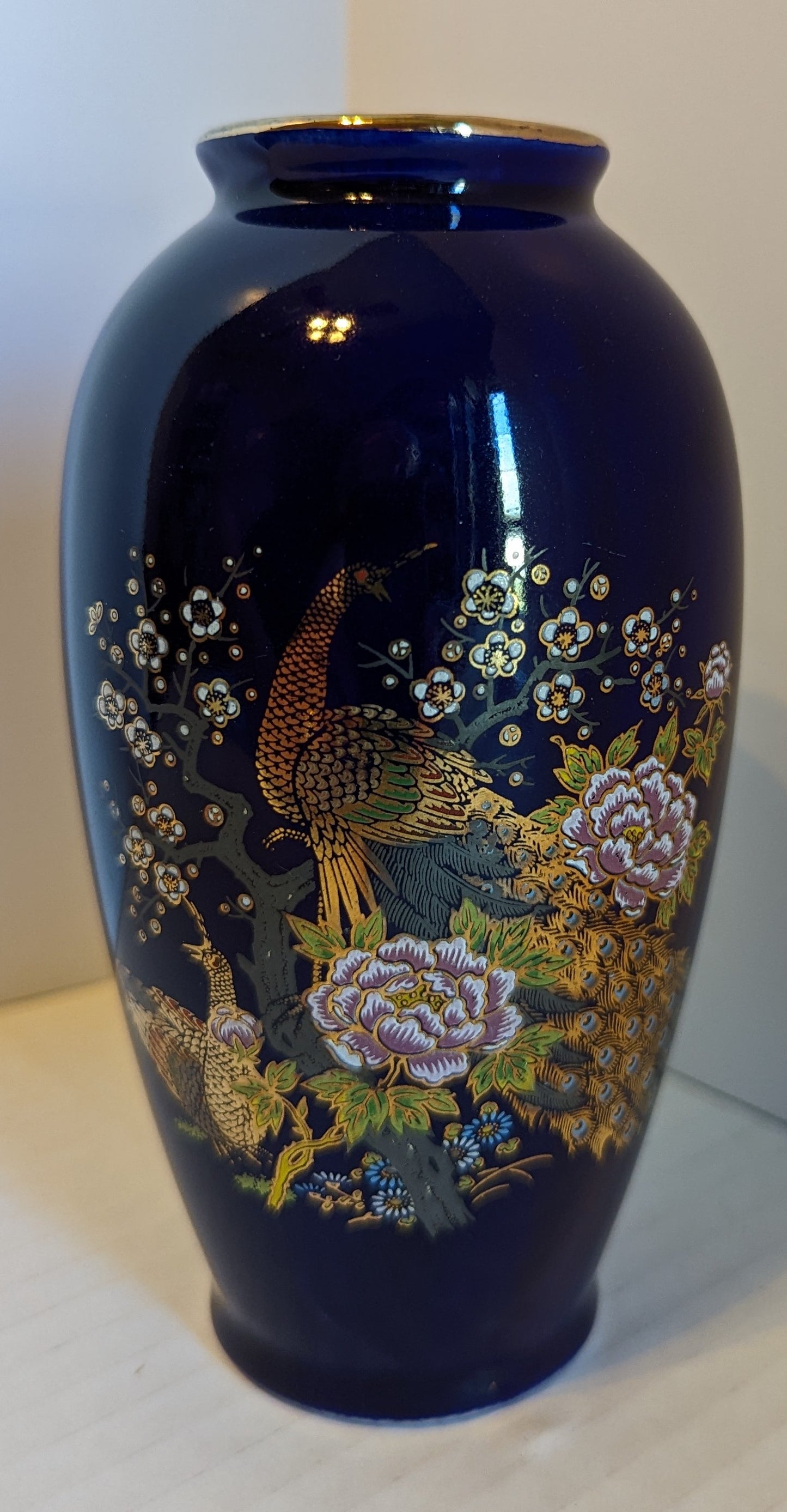 Asian Style Vintage Bud Vases (2)