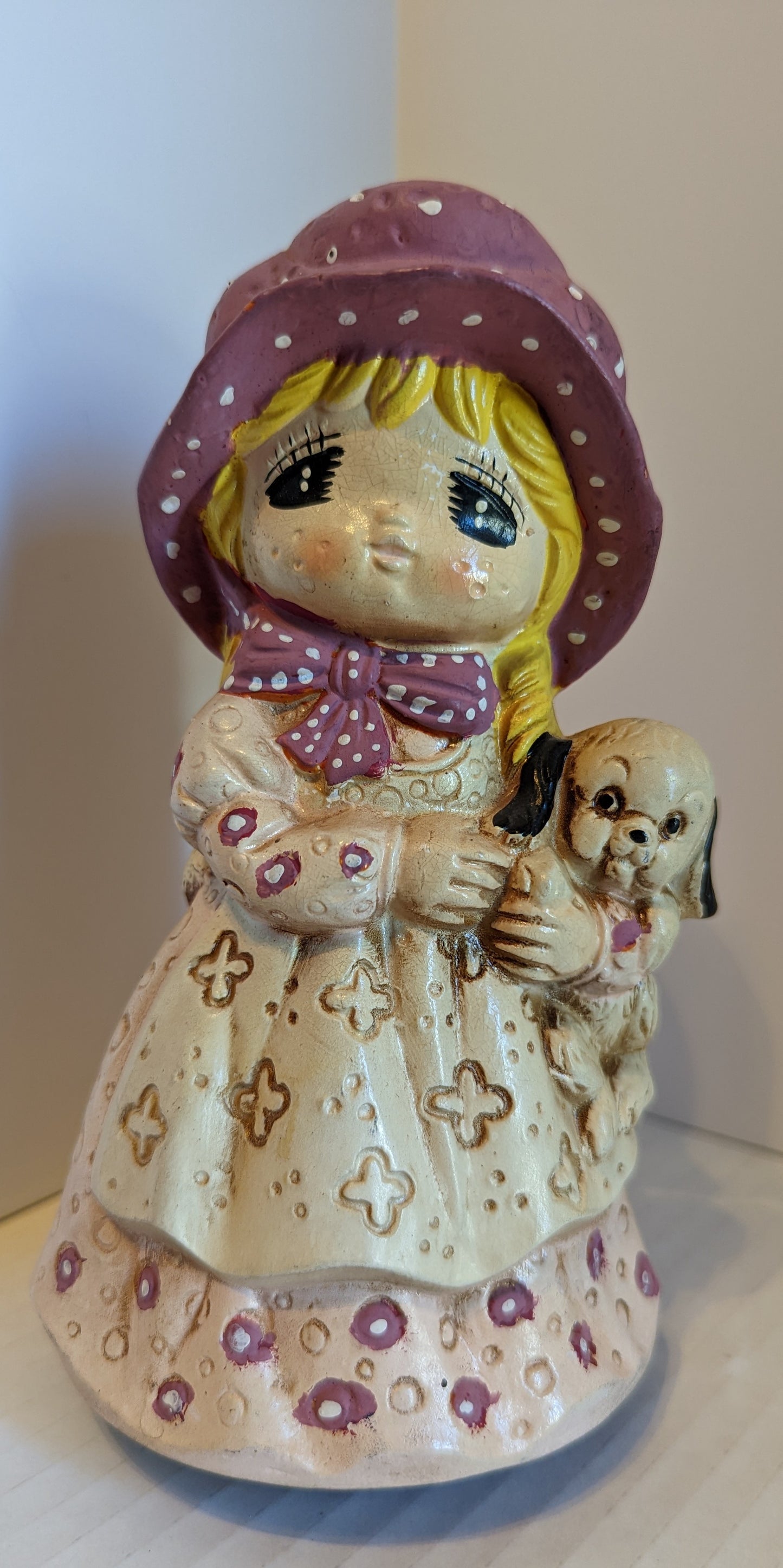 Holly Hobbie Vintage Musical Figurine