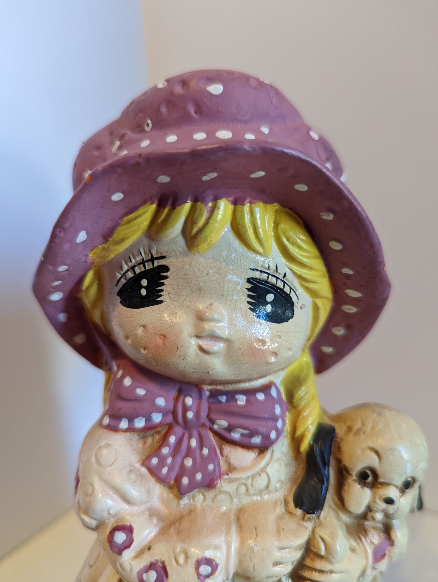 Holly Hobbie Vintage Musical Figurine